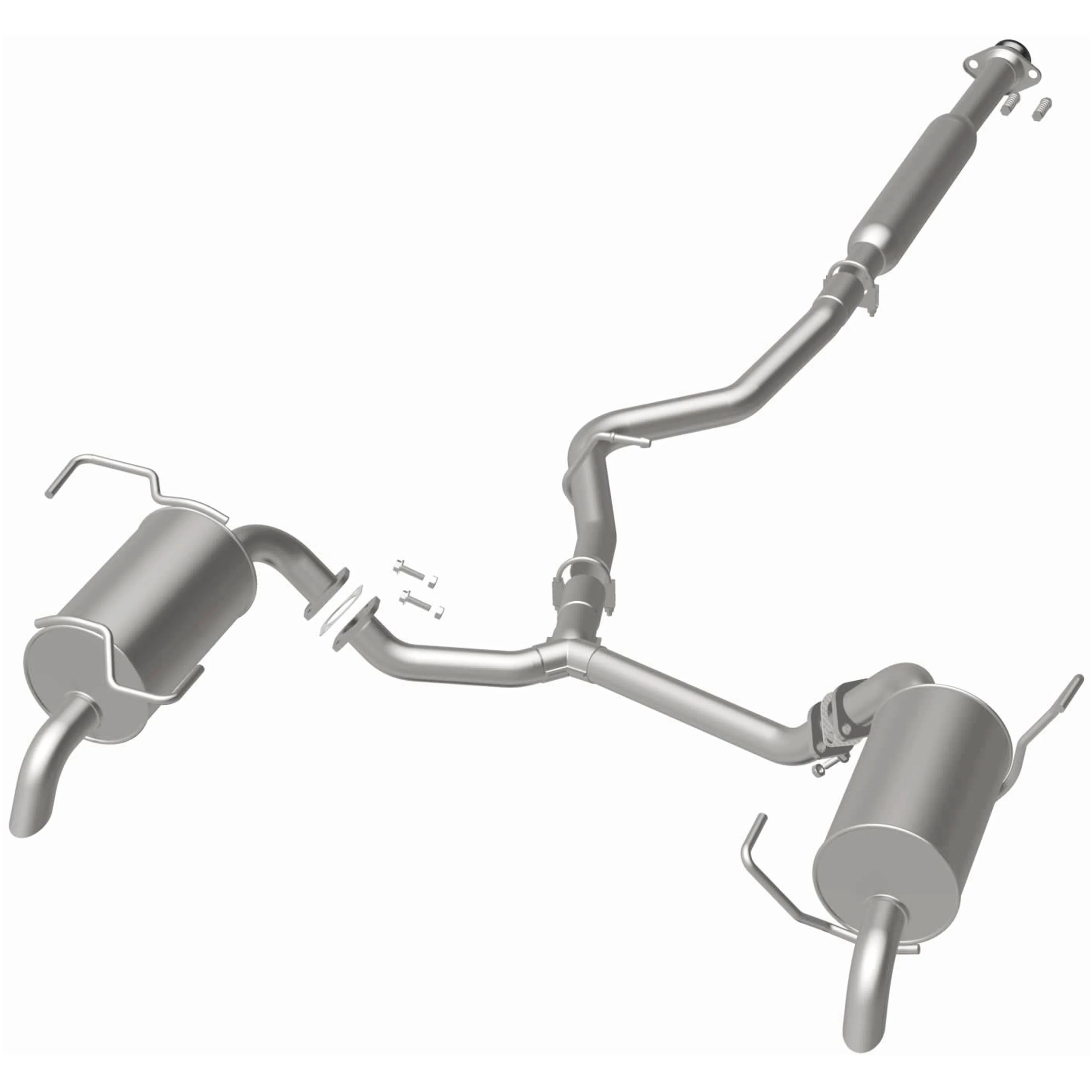BRExhaust 2010-2015 Subaru Outback 3.6L Direct-Fit Exhaust System Kit 106-0918 - Image 3