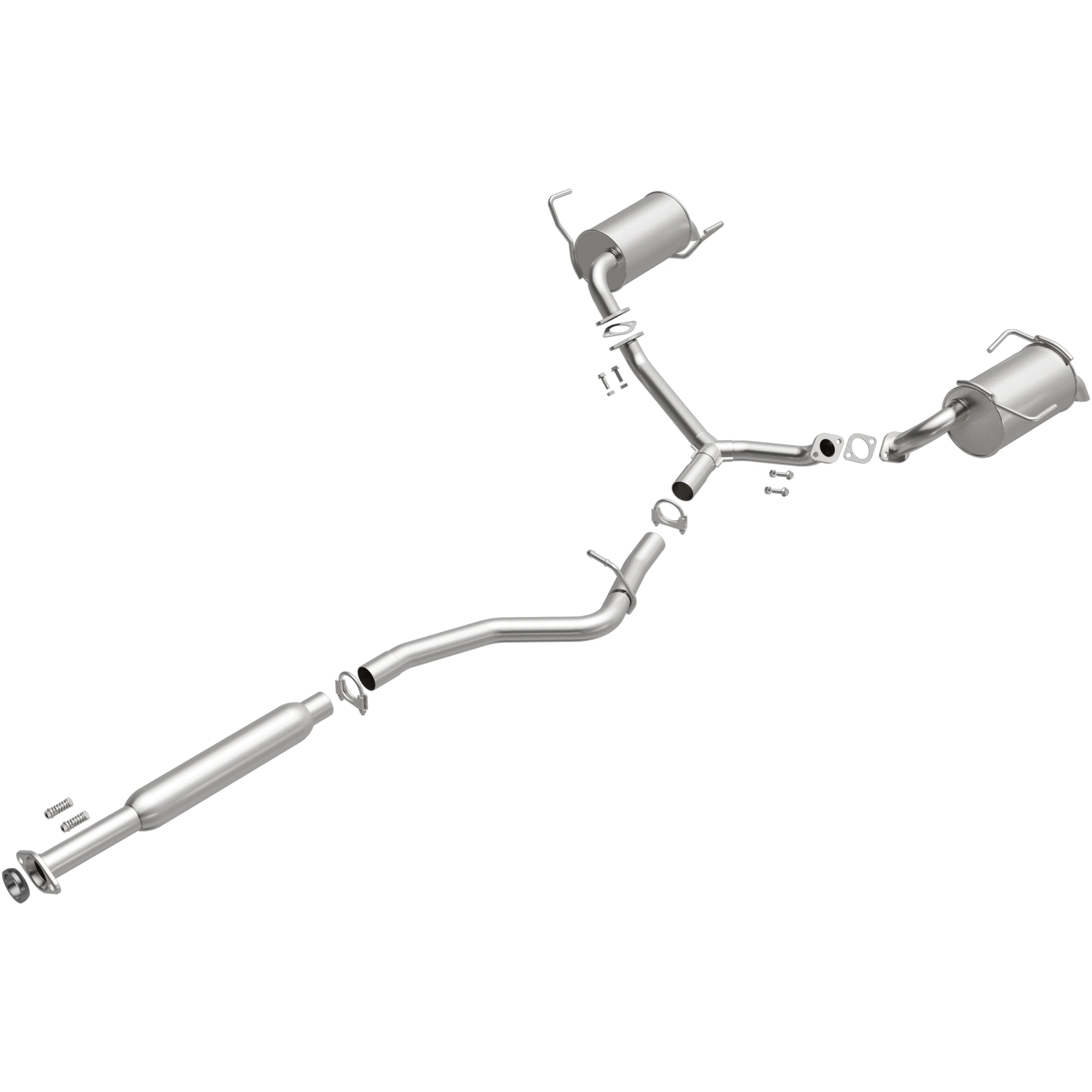 BRExhaust 2010-2015 Subaru Outback 3.6L Direct-Fit Exhaust System Kit 106-0918 - Image 4