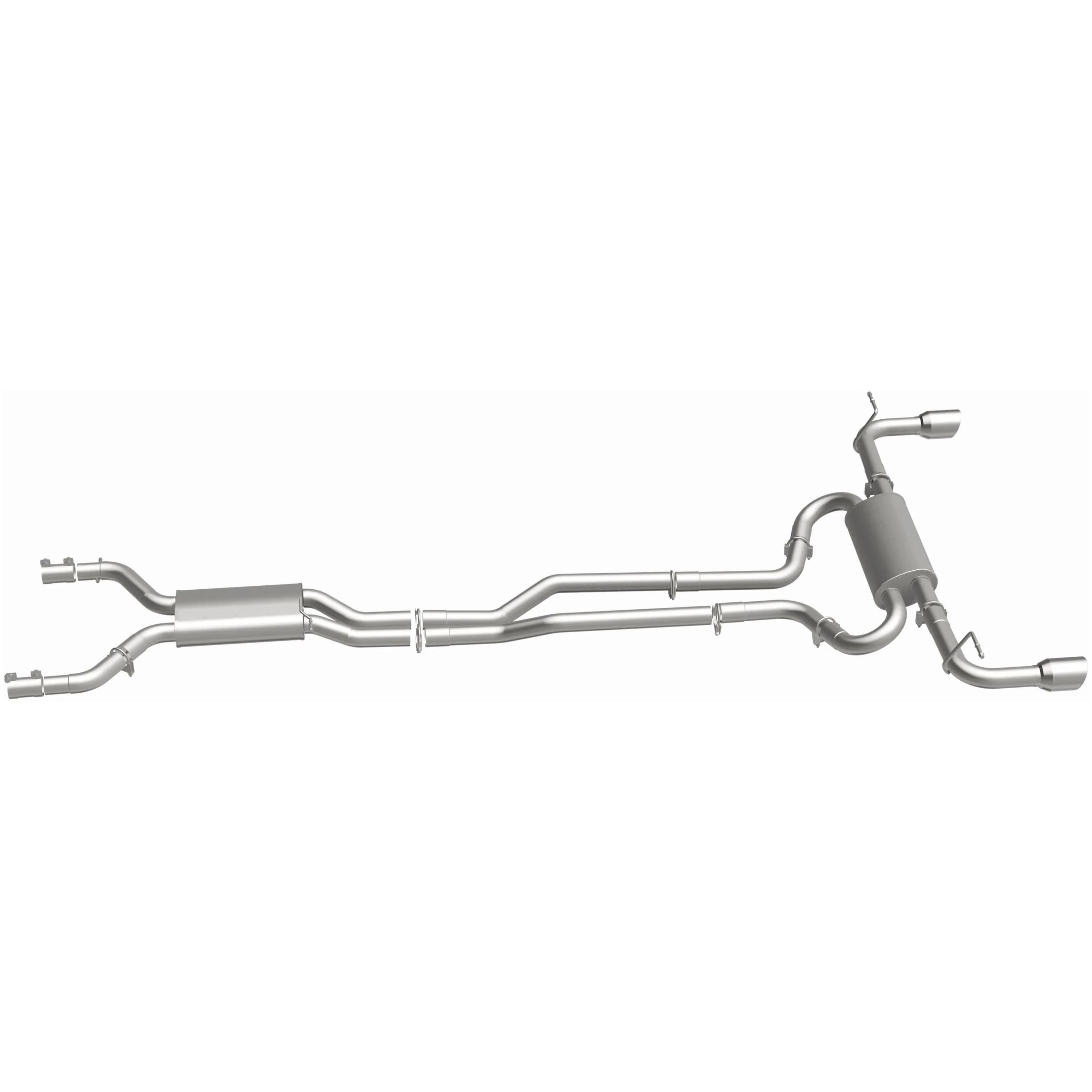 BRExhaust 2007-2010 Audi Q7 4.2L | 2011-2015 Audi Q7 3.0L Direct-Fit Exhaust System Kit 106-0919 - Image 5