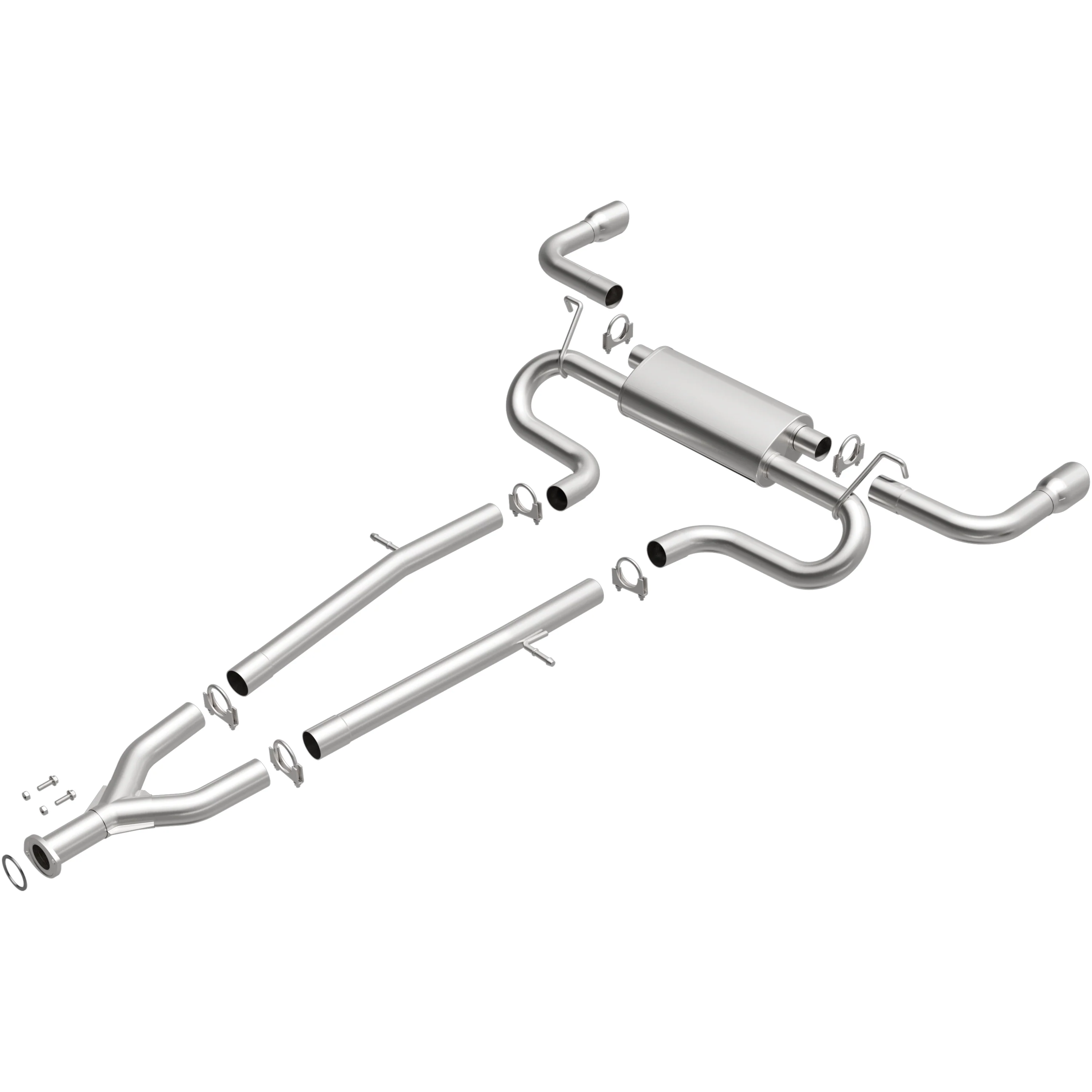 BRExhaust 2002-2008 Lexus SC430 4.3L Direct-Fit Exhaust System Kit 106-0929 - Image 4
