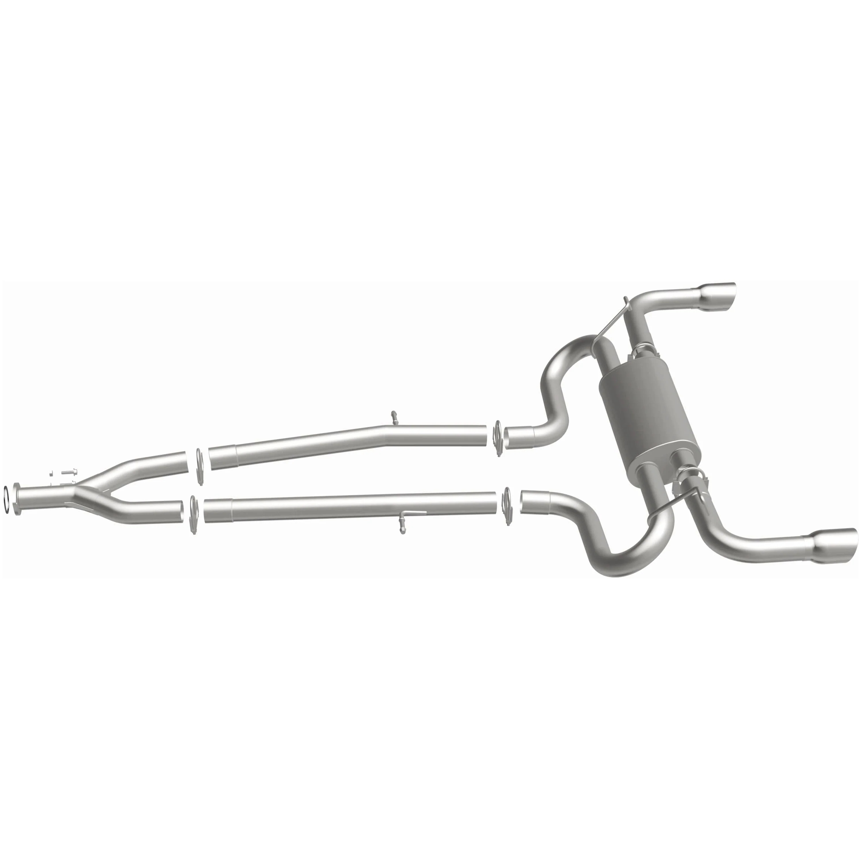 BRExhaust 2002-2008 Lexus SC430 4.3L Direct-Fit Exhaust System Kit 106-0929 - Image 5