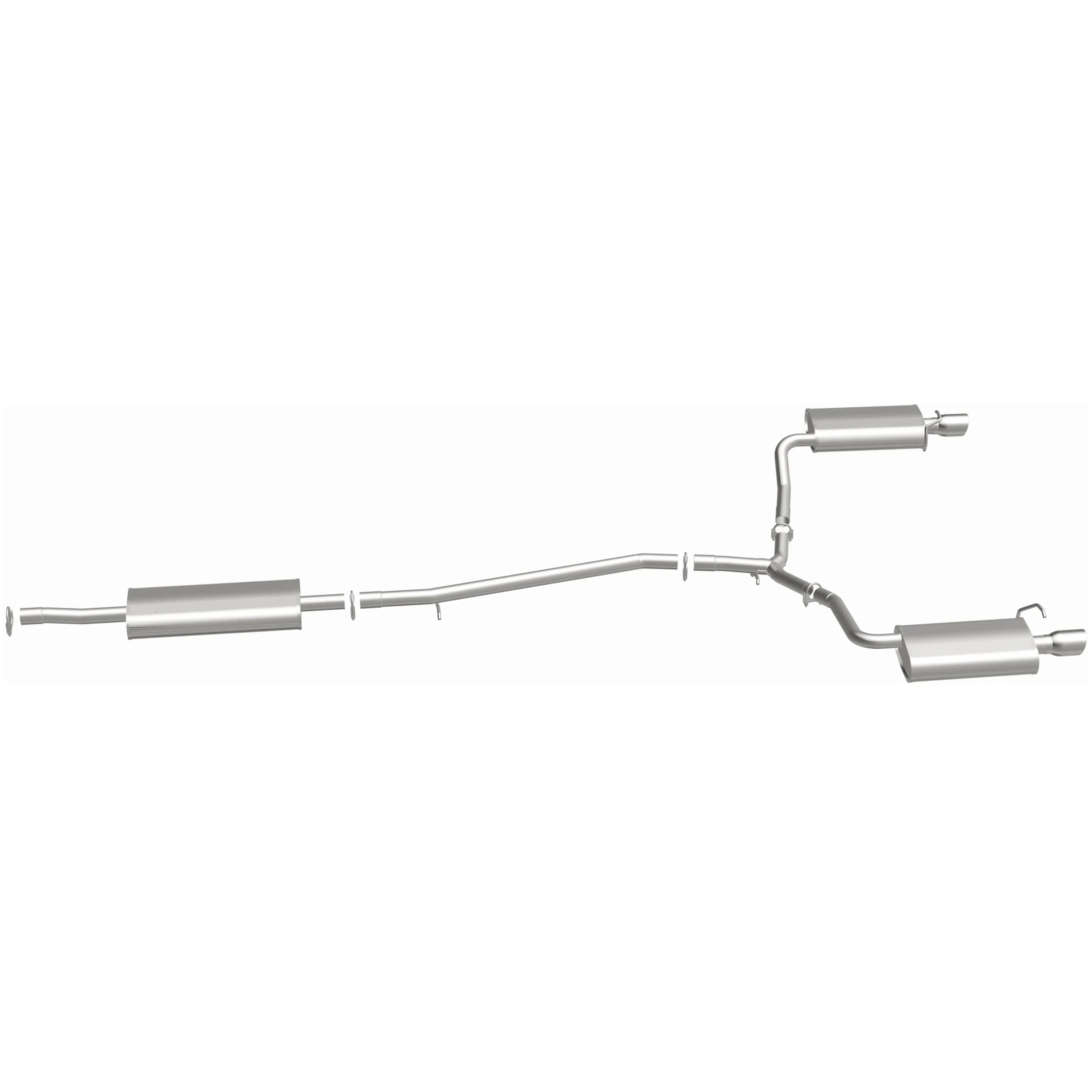 BRExhaust 2013-2019 Ford Flex 3.5L Direct-Fit Exhaust System Kit 106-0931 - Image 5