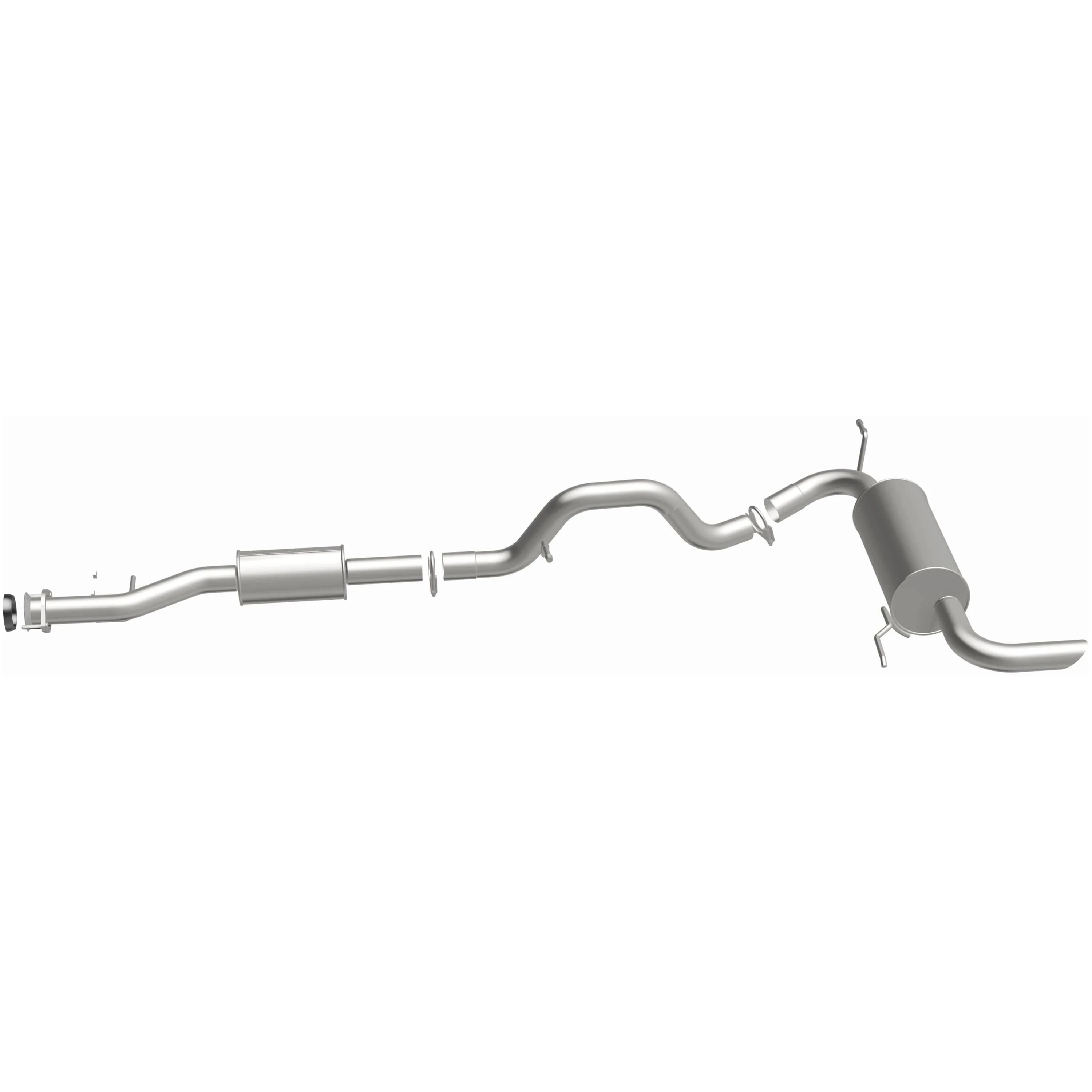 BRExhaust 2008-2010 Hummer H3 3.7L Direct-Fit Exhaust System Kit 106-0936 - Image 5