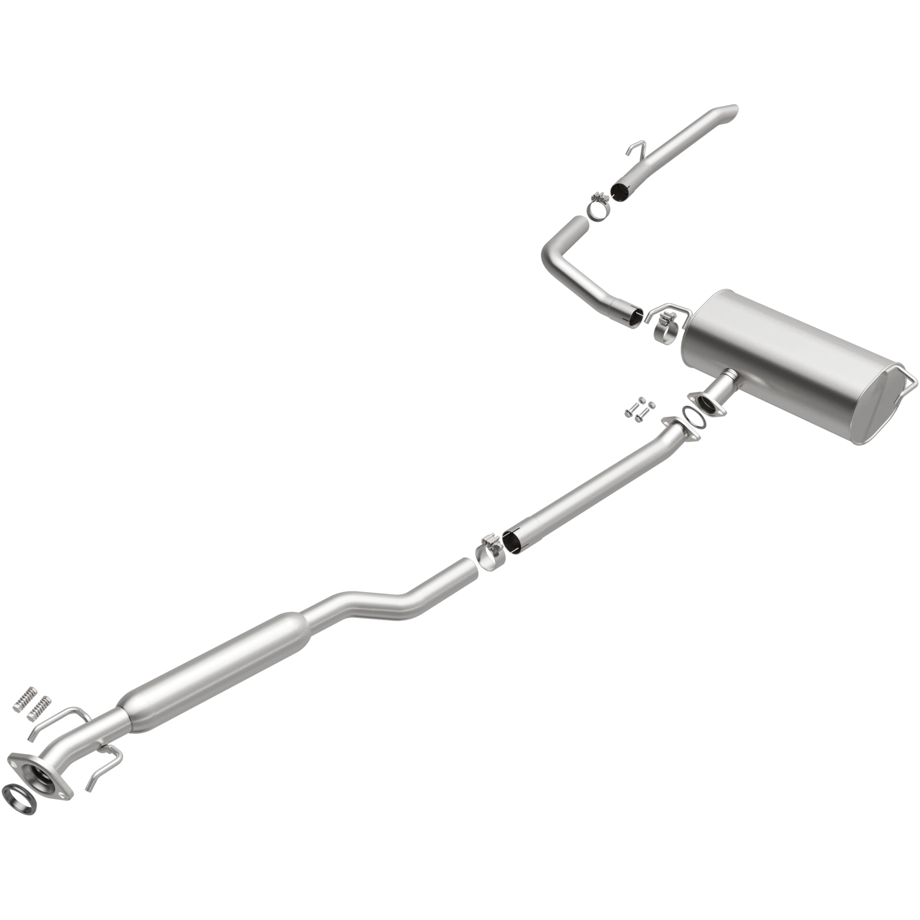BRExhaust 2011-2016 Toyota Sienna 3.5L Direct-Fit Exhaust System Kit 106-0939 - Image 4