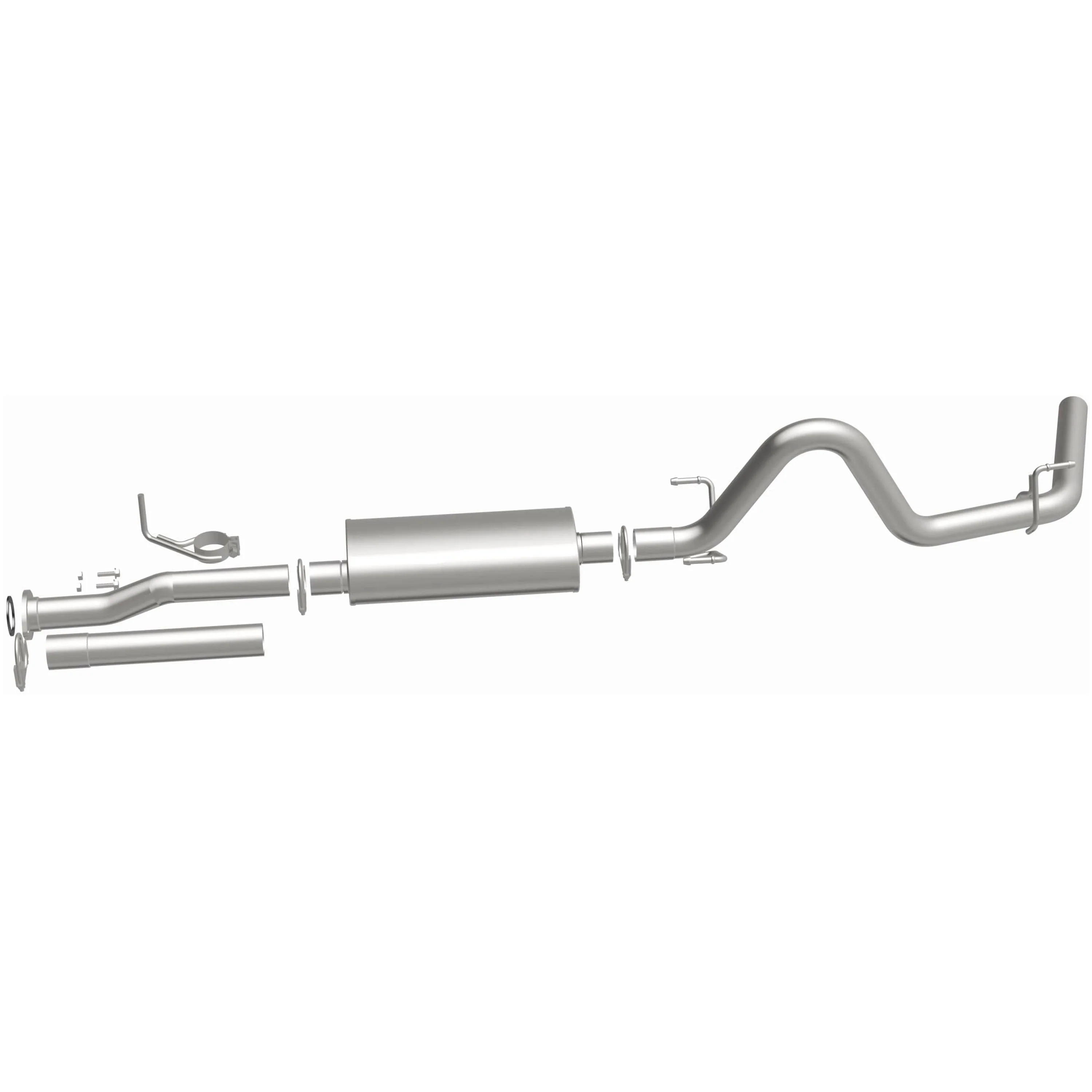 BRExhaust 2016-2023 Toyota Tacoma 3.5L Direct-Fit Exhaust System Kit 106-0942 - Image 5