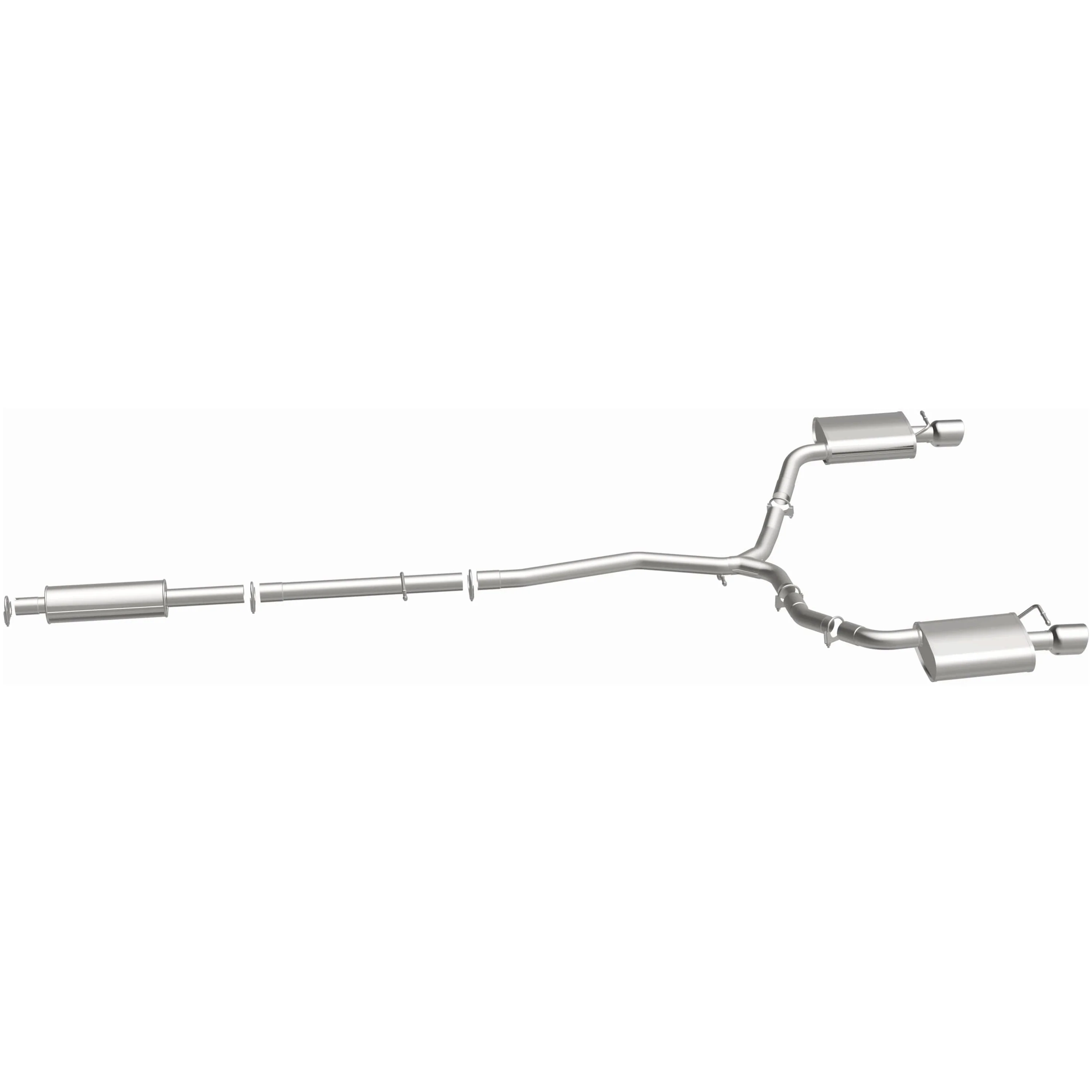 BRExhaust 2016-2019 Ford Explorer 3.5L Direct-Fit Exhaust System Kit 106-0943 - Image 5