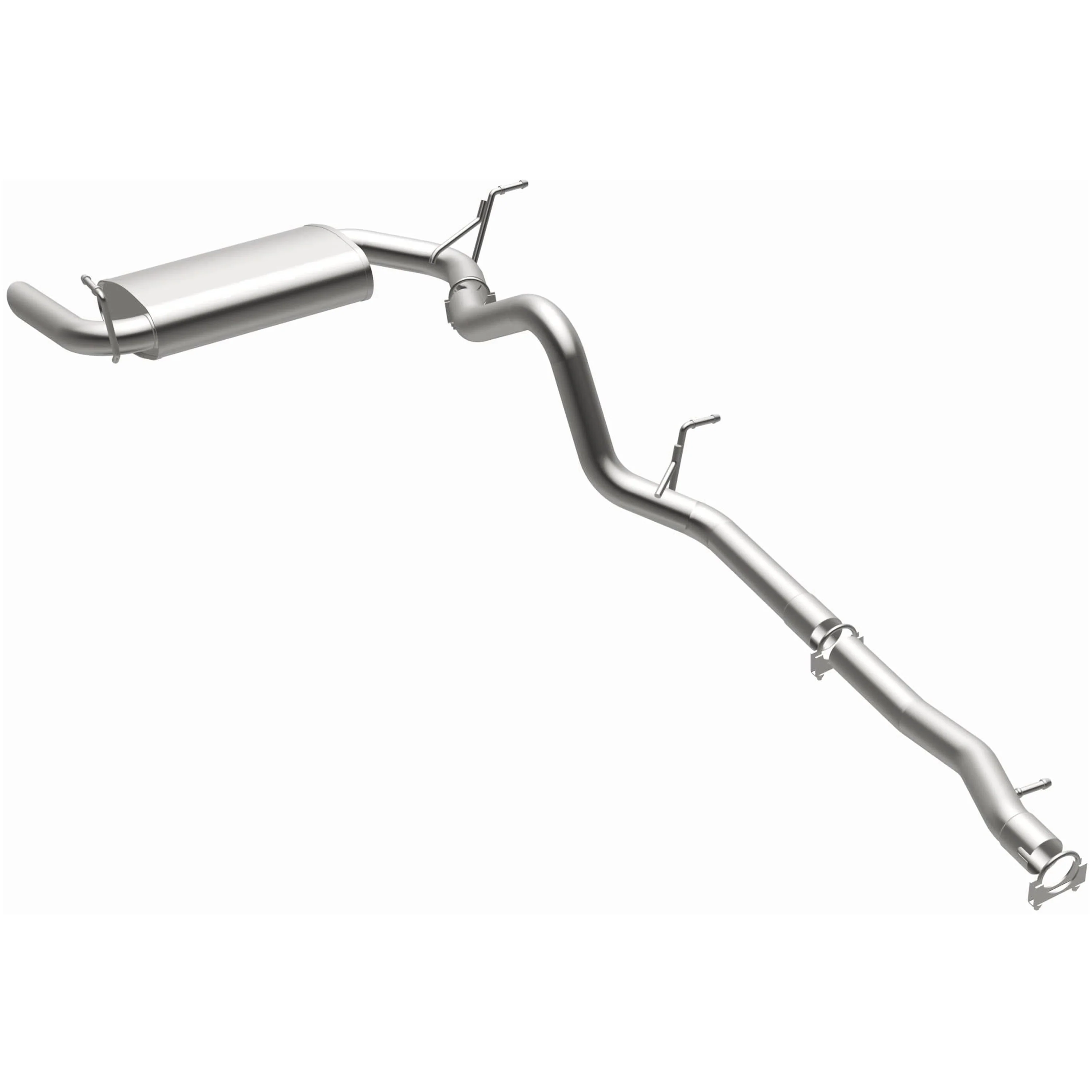 BRExhaust 2018 Jeep Wrangler JK 3.6L | 2012-2017 Jeep Wrangler 3.6L Direct-Fit Exhaust System Kit 106-0947 - Image 2
