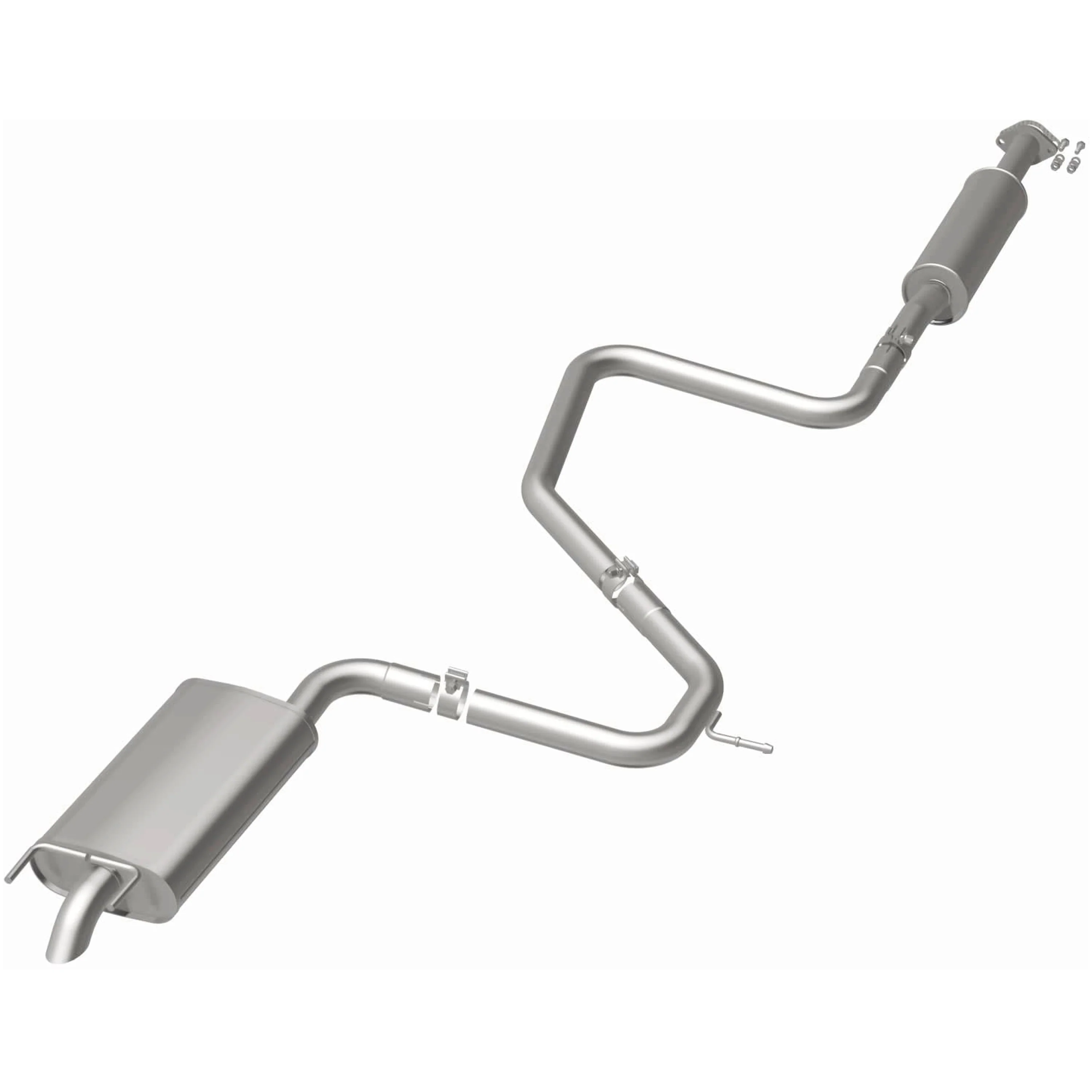BRExhaust 2016-2024 Chevrolet Malibu 1.5L | 2018-2019 Chevrolet Malibu 1.8L Direct-Fit Exhaust System Kit 106-0948 - Image 3