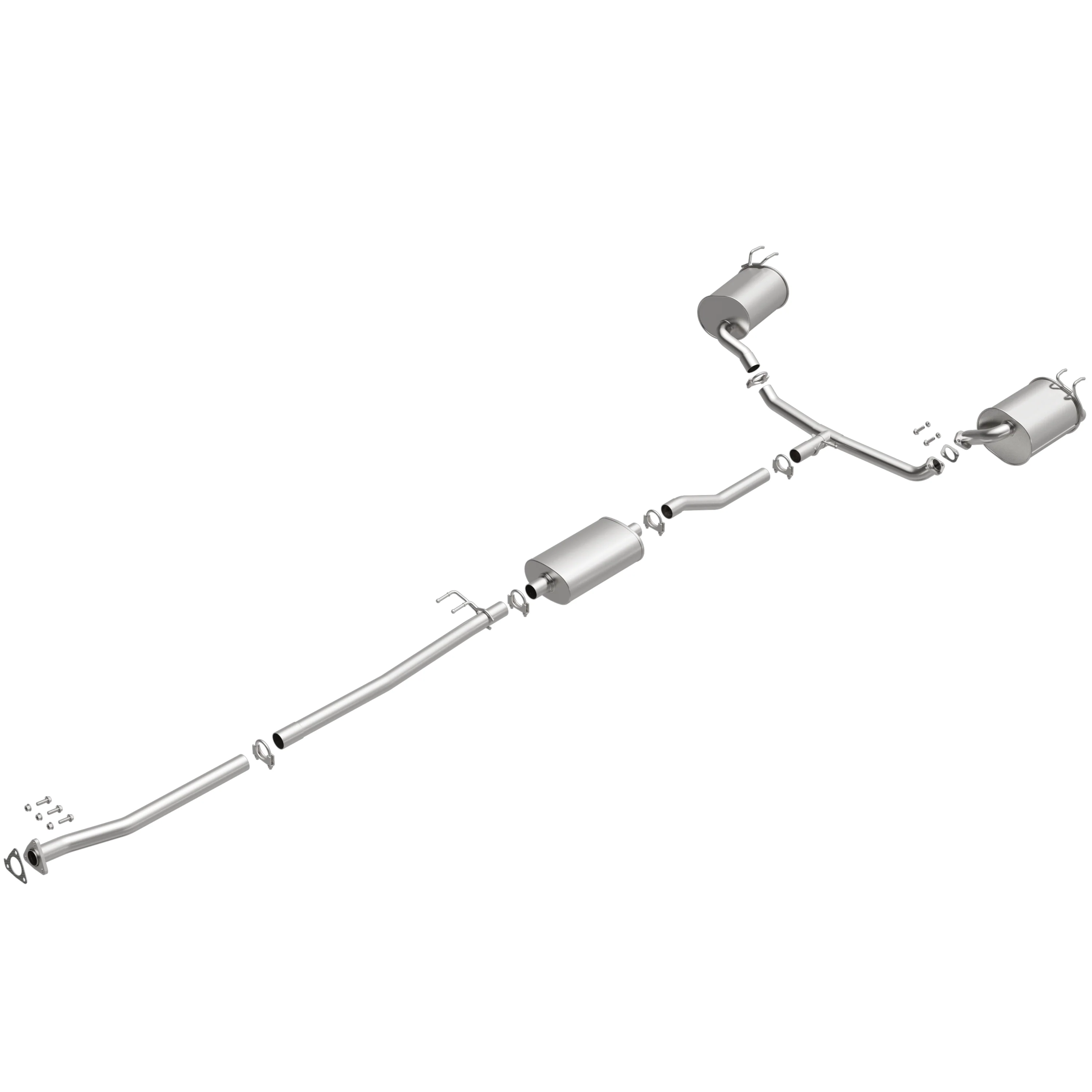 BRExhaust 2017-2019 Honda CR-V 1.5L Direct-Fit Exhaust System Kit 106-0950 - Image 4