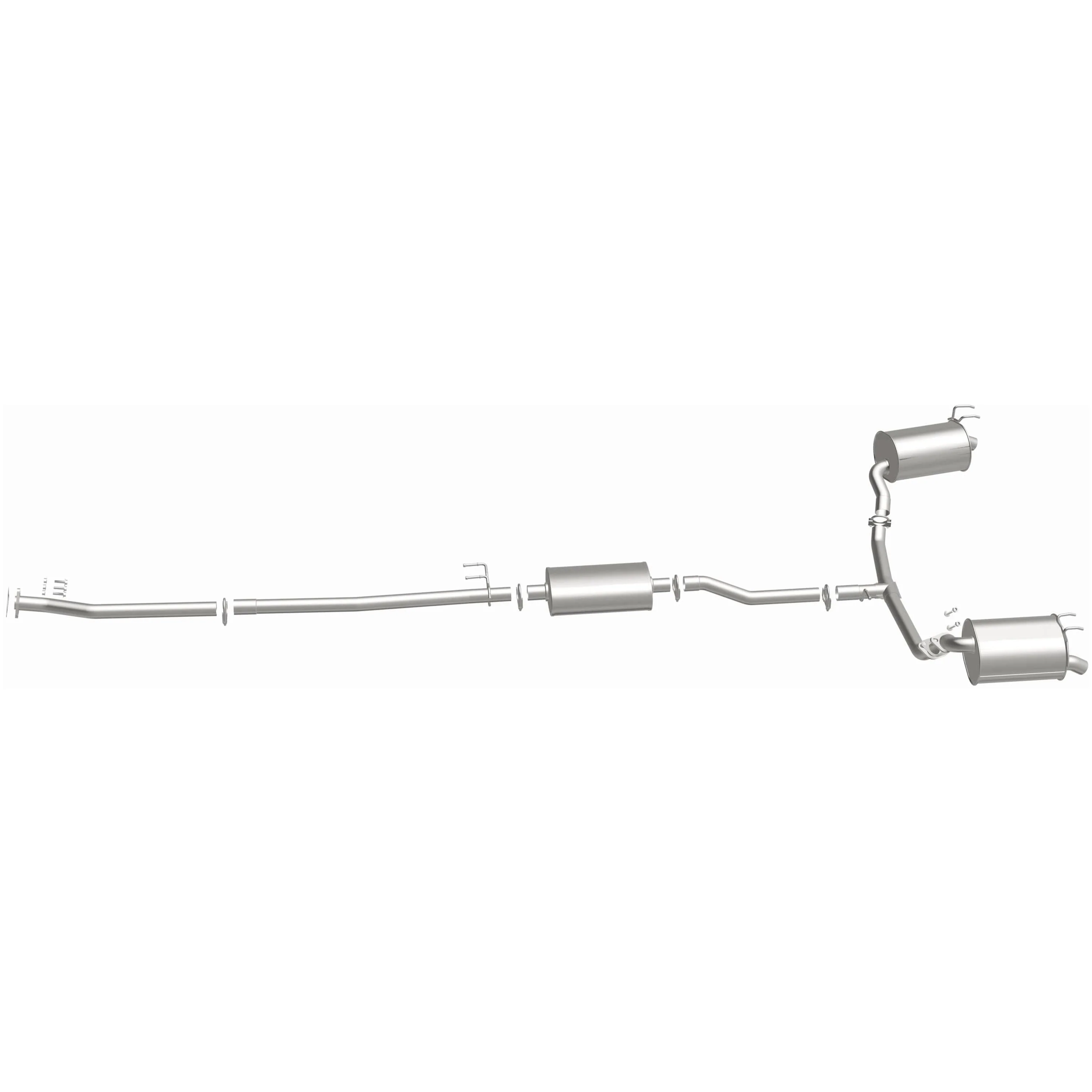 BRExhaust 2017-2019 Honda CR-V 1.5L Direct-Fit Exhaust System Kit 106-0950 - Image 5