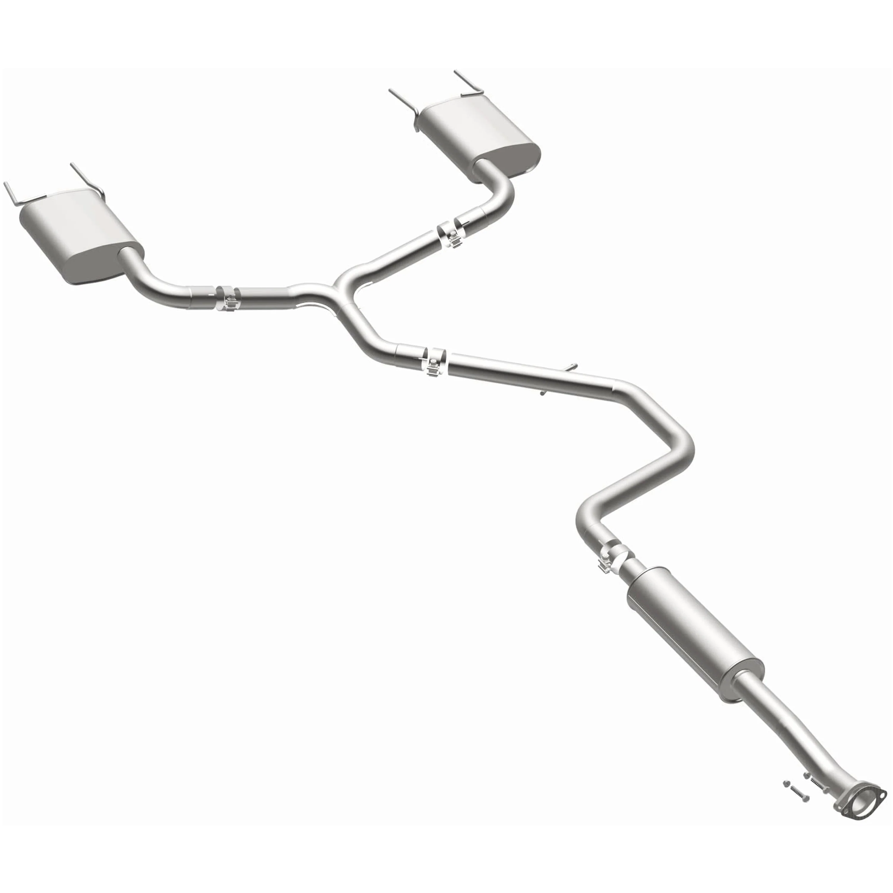 BRExhaust 2014-2020 Chevrolet Impala 3.6L Direct-Fit Exhaust System Kit 106-0955 - Image 2