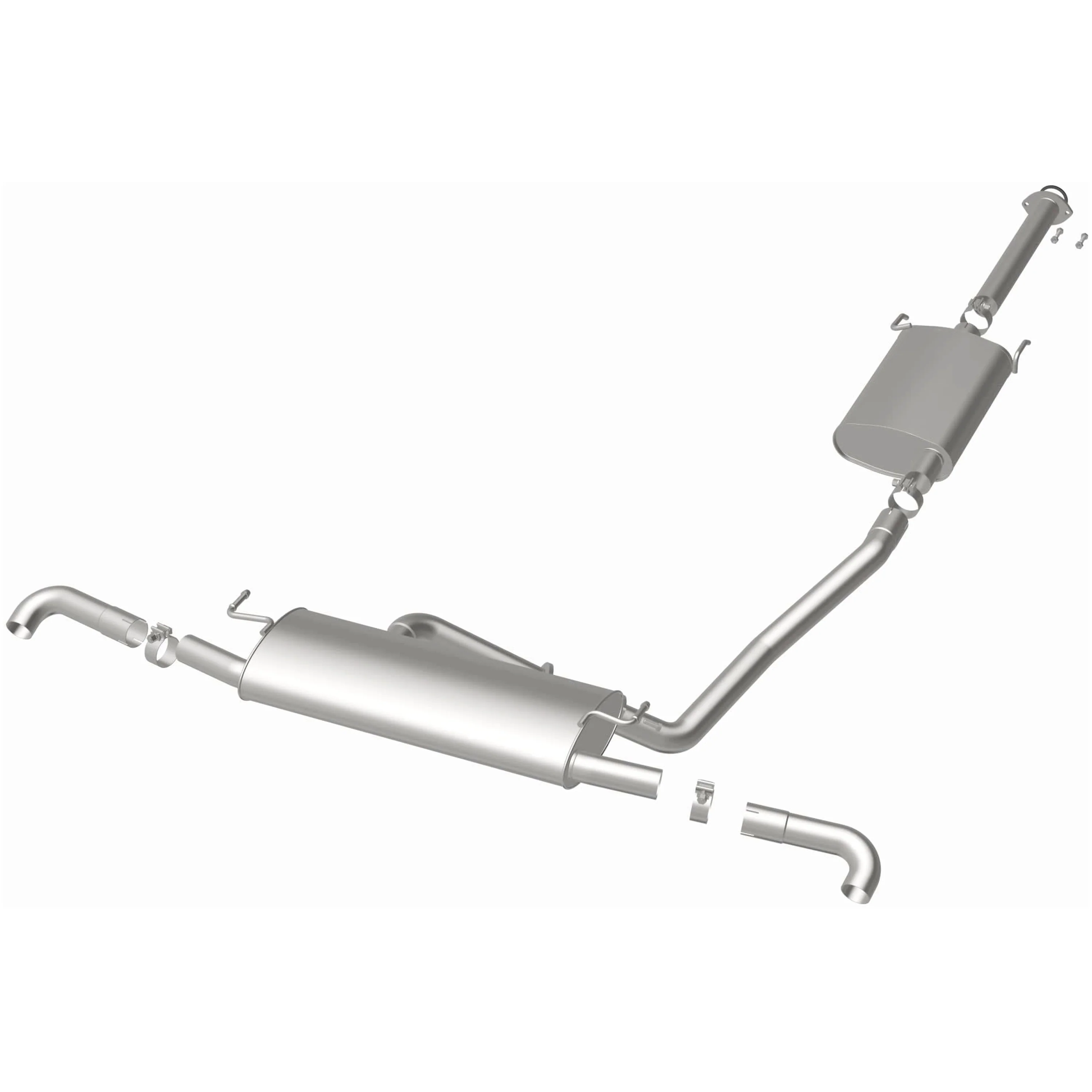 BRExhaust 2016-2022 Lexus RX350 3.5L Direct-Fit Exhaust System Kit 106-0958 - Image 3