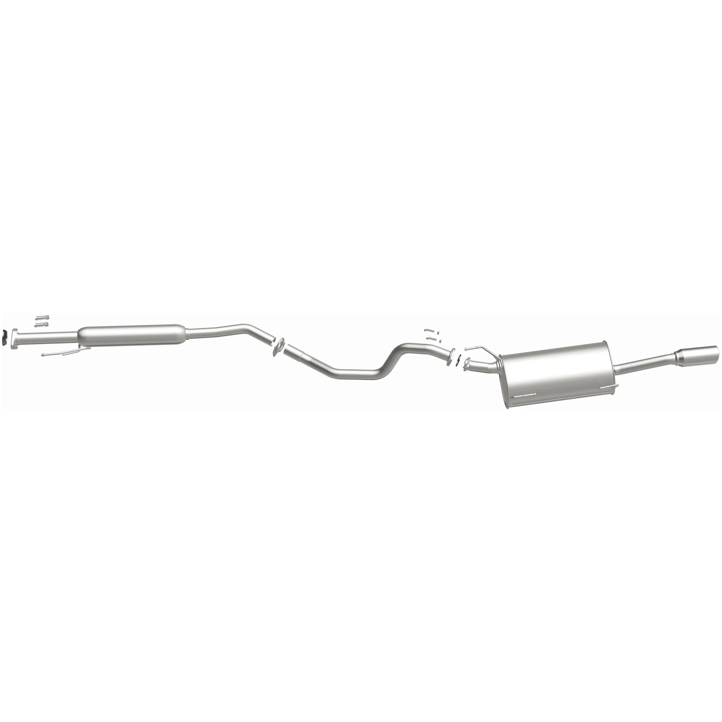BRExhaust 2013-2019 Nissan Sentra SR 1.8L Direct-Fit Exhaust System Kit 106-0962 - Image 5