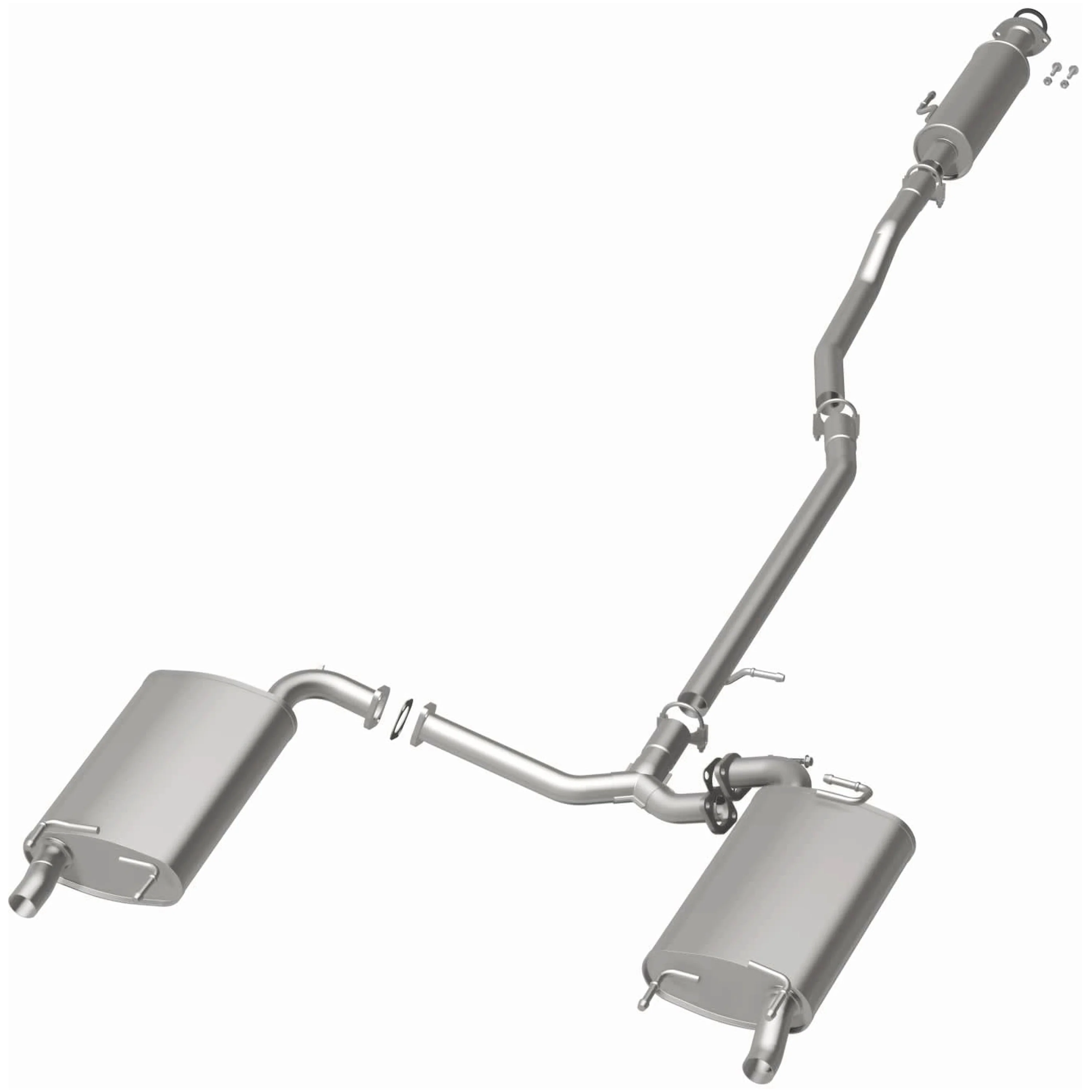 BRExhaust 2013-2018 Toyota Avalon 3.5L Direct-Fit Exhaust System Kit 106-0963 - Image 3