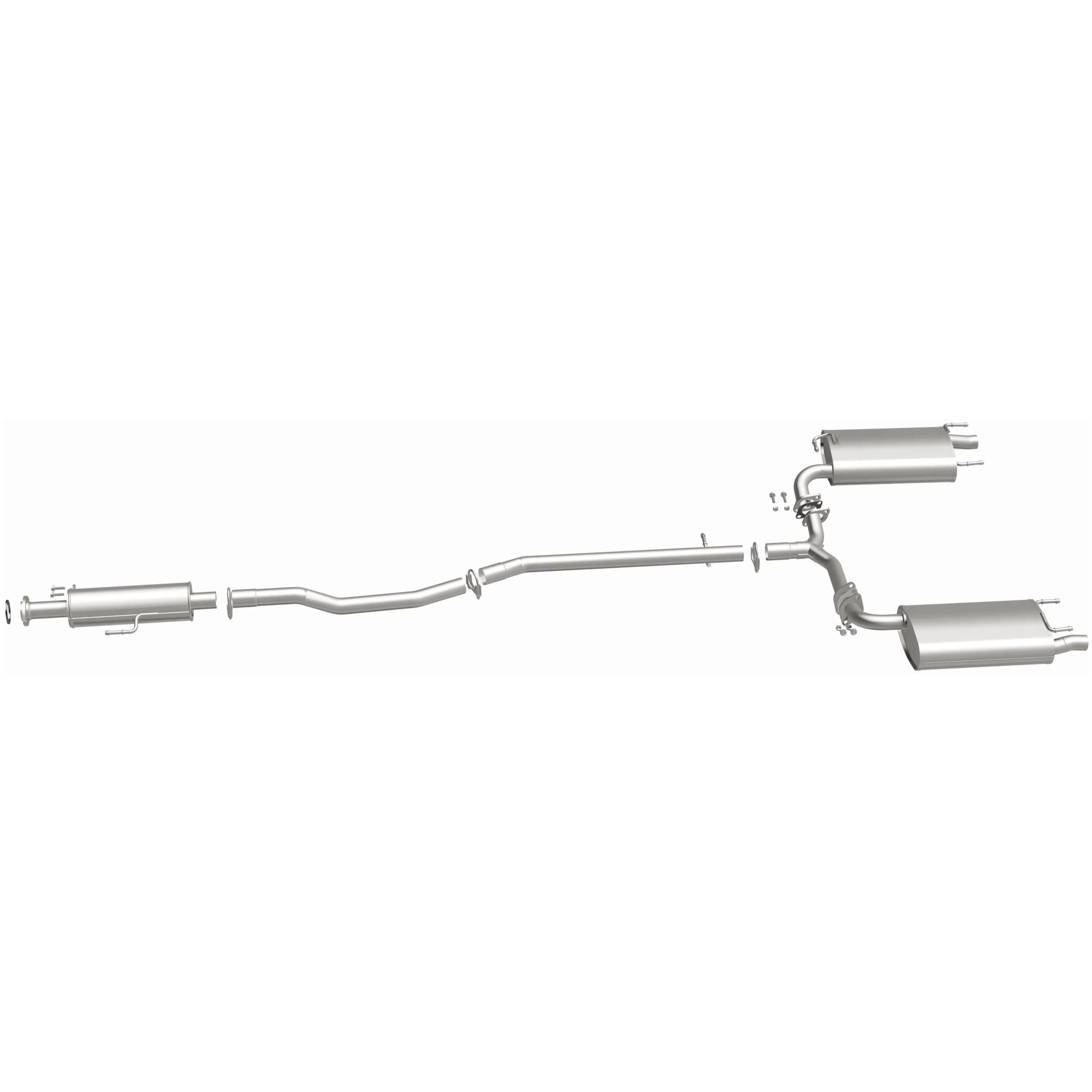 BRExhaust 2013-2018 Toyota Avalon 3.5L Direct-Fit Exhaust System Kit 106-0963 - Image 5