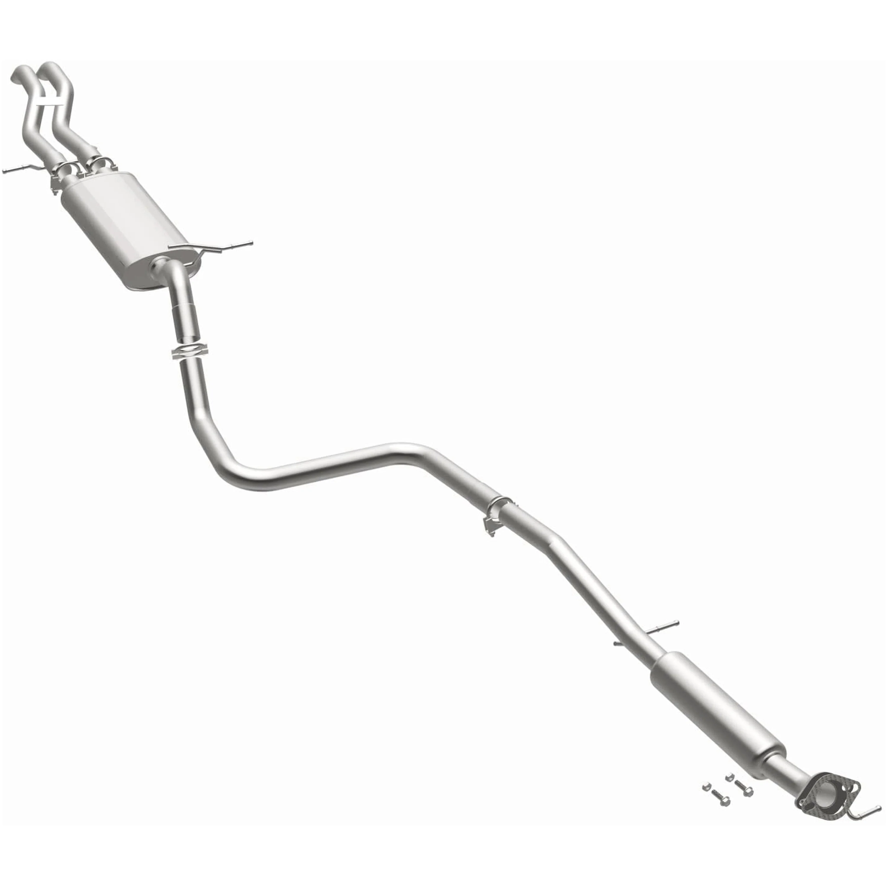 BRExhaust 2011-2019 Ford Fiesta 1.6L Direct-Fit Exhaust System Kit 106-0964 - Image 2