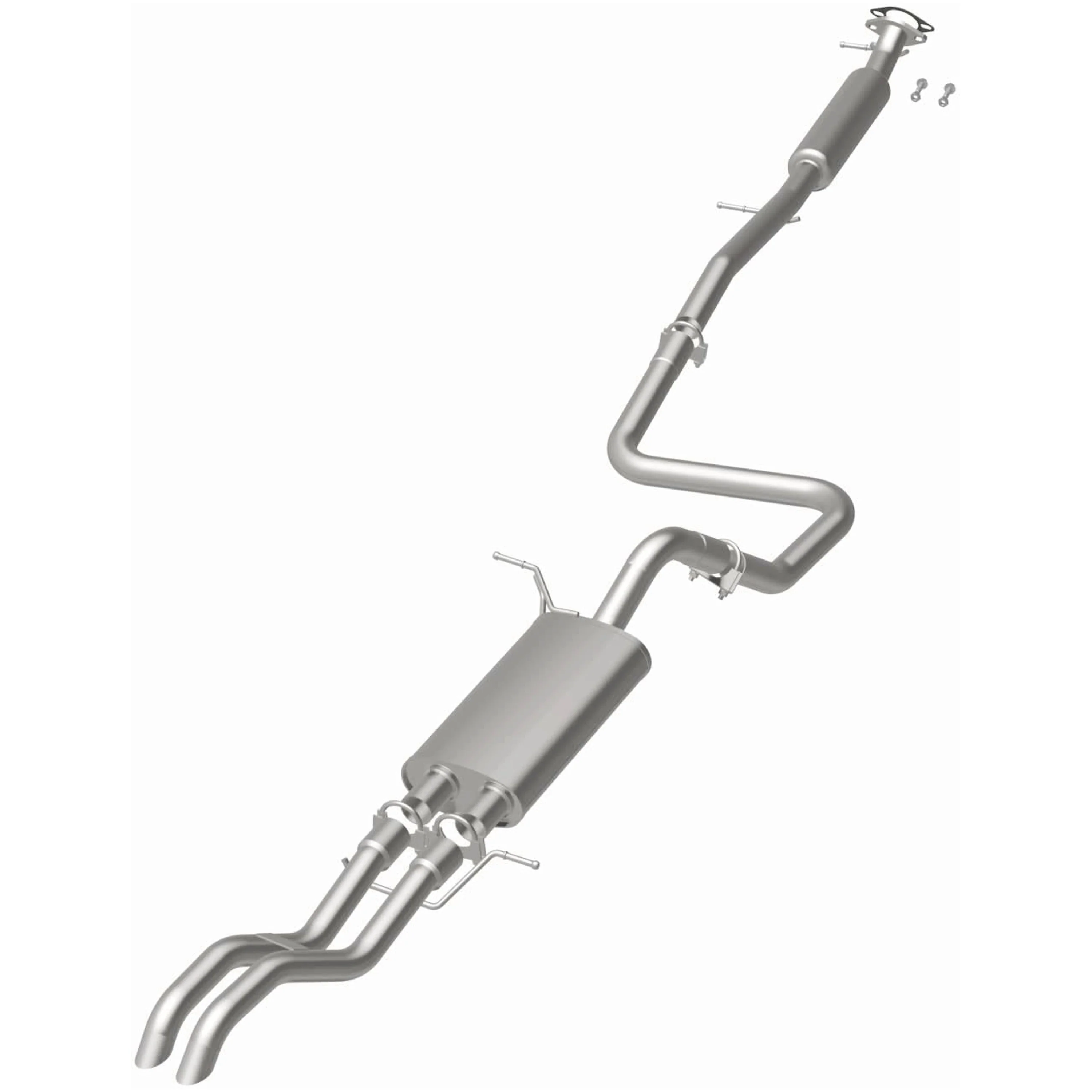 BRExhaust 2011-2019 Ford Fiesta 1.6L Direct-Fit Exhaust System Kit 106-0964 - Image 3