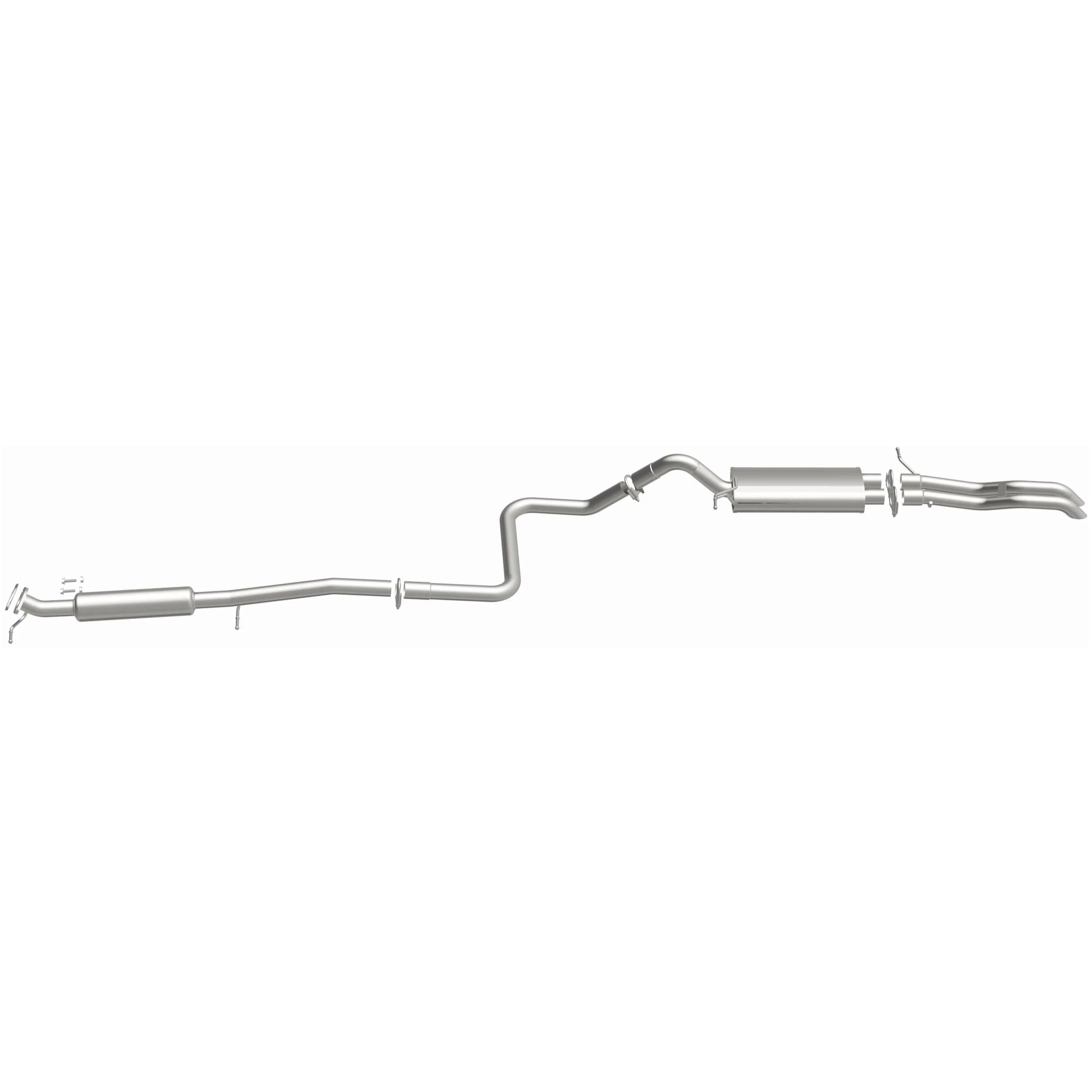 BRExhaust 2011-2019 Ford Fiesta 1.6L Direct-Fit Exhaust System Kit 106-0964 - Image 5