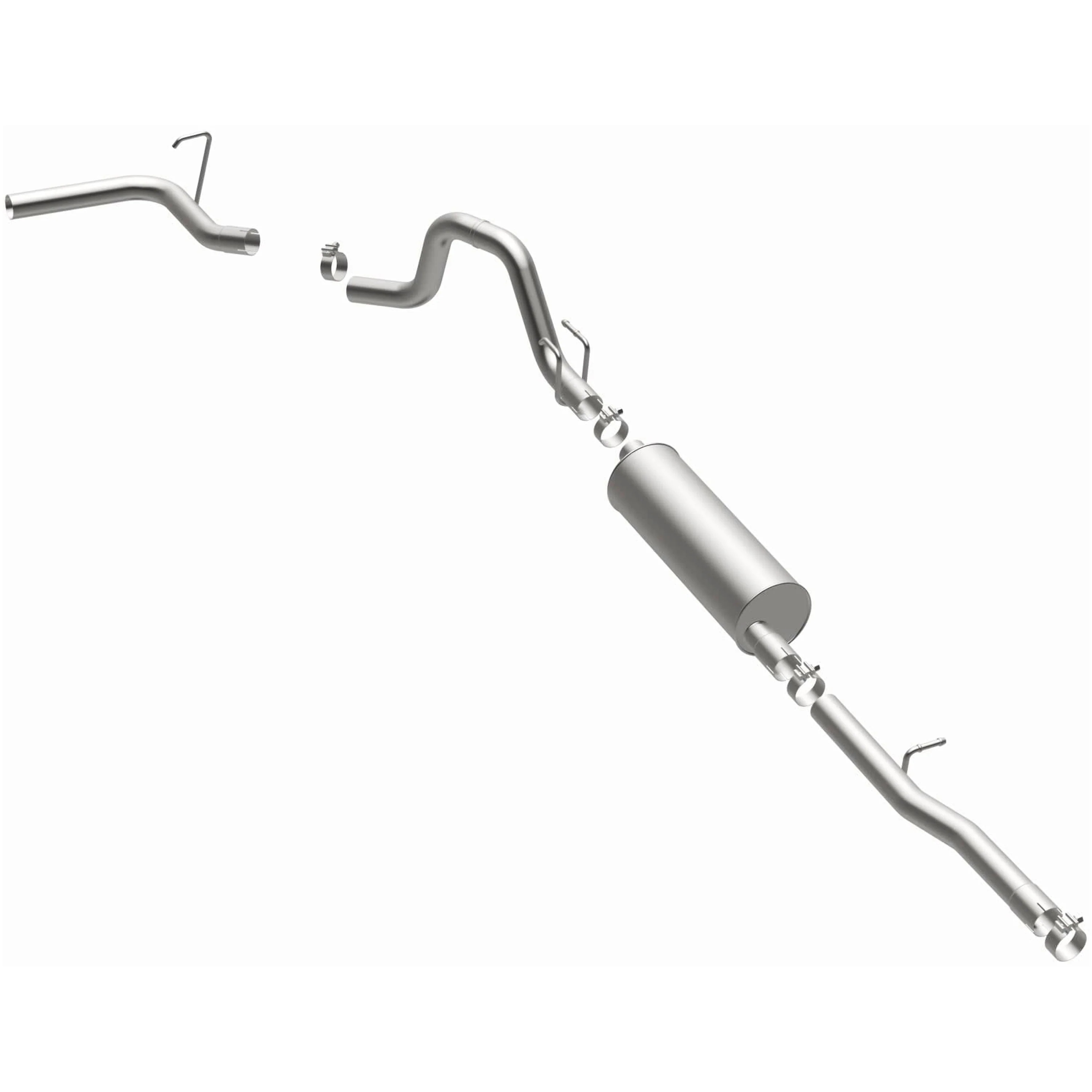 BRExhaust 2009-2014 Ford E-150 4.6L | 2009-2014 Ford E-250 4.6L Direct-Fit Exhaust System Kit 106-0965 - Image 2