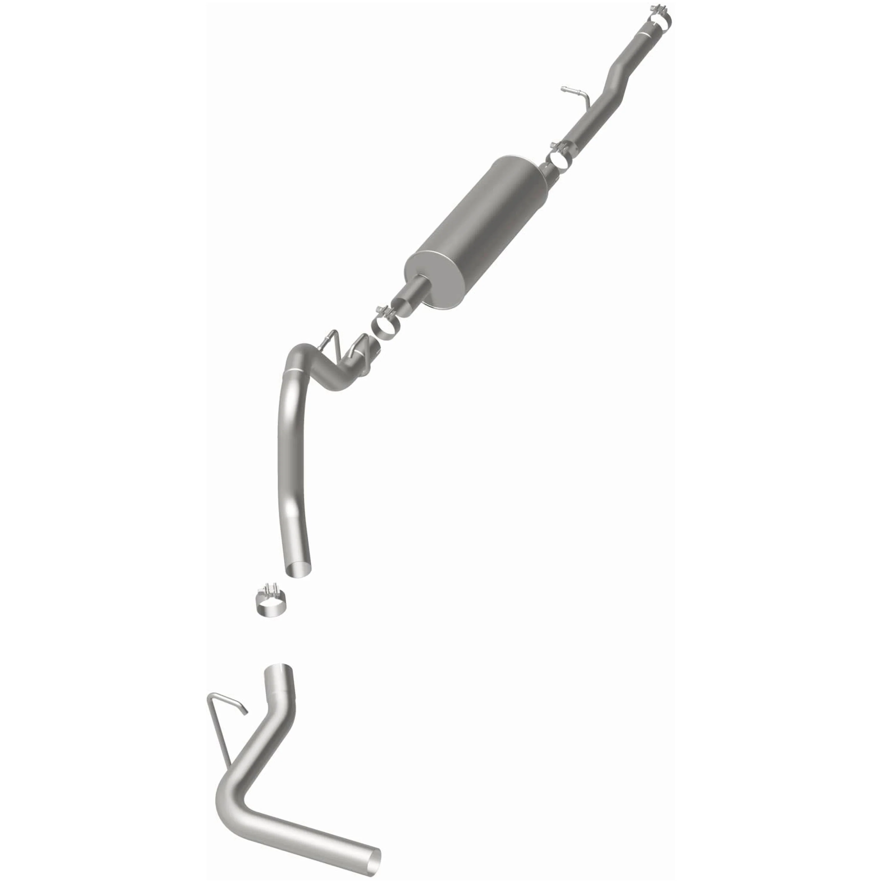 BRExhaust 2009-2014 Ford E-150 4.6L | 2009-2014 Ford E-250 4.6L Direct-Fit Exhaust System Kit 106-0965 - Image 3