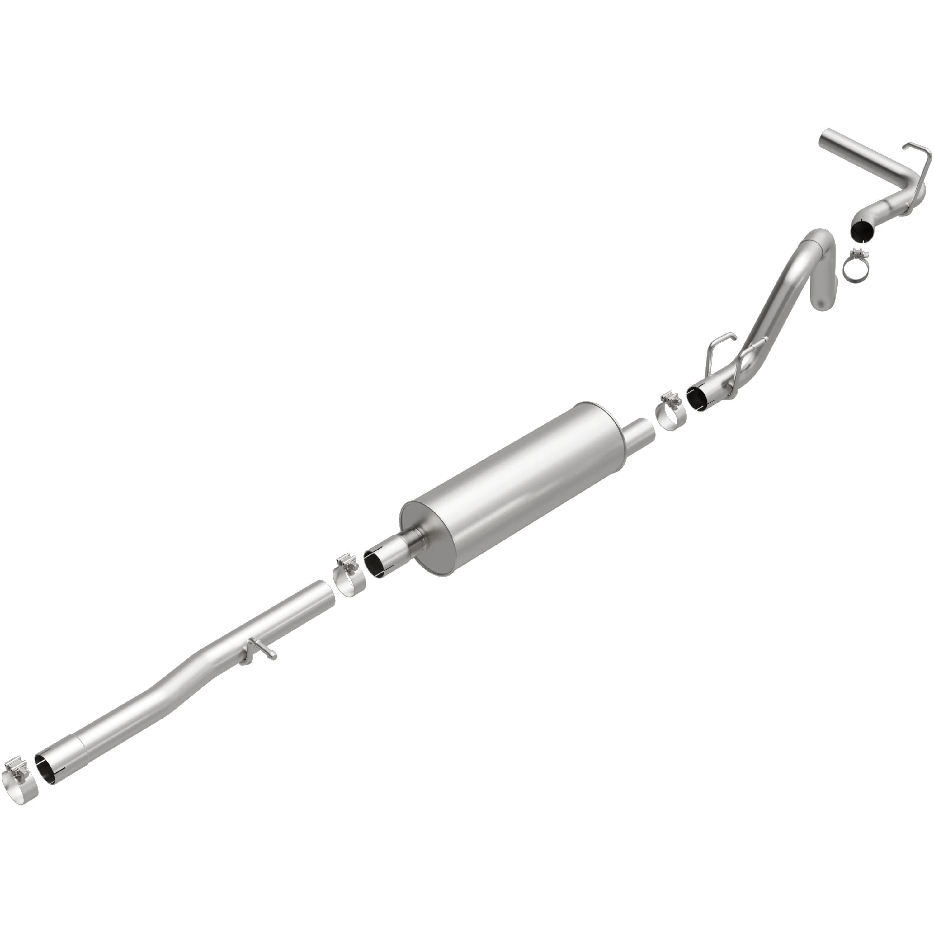 BRExhaust 2009-2014 Ford E-150 4.6L | 2009-2014 Ford E-250 4.6L Direct-Fit Exhaust System Kit 106-0965 - Image 4