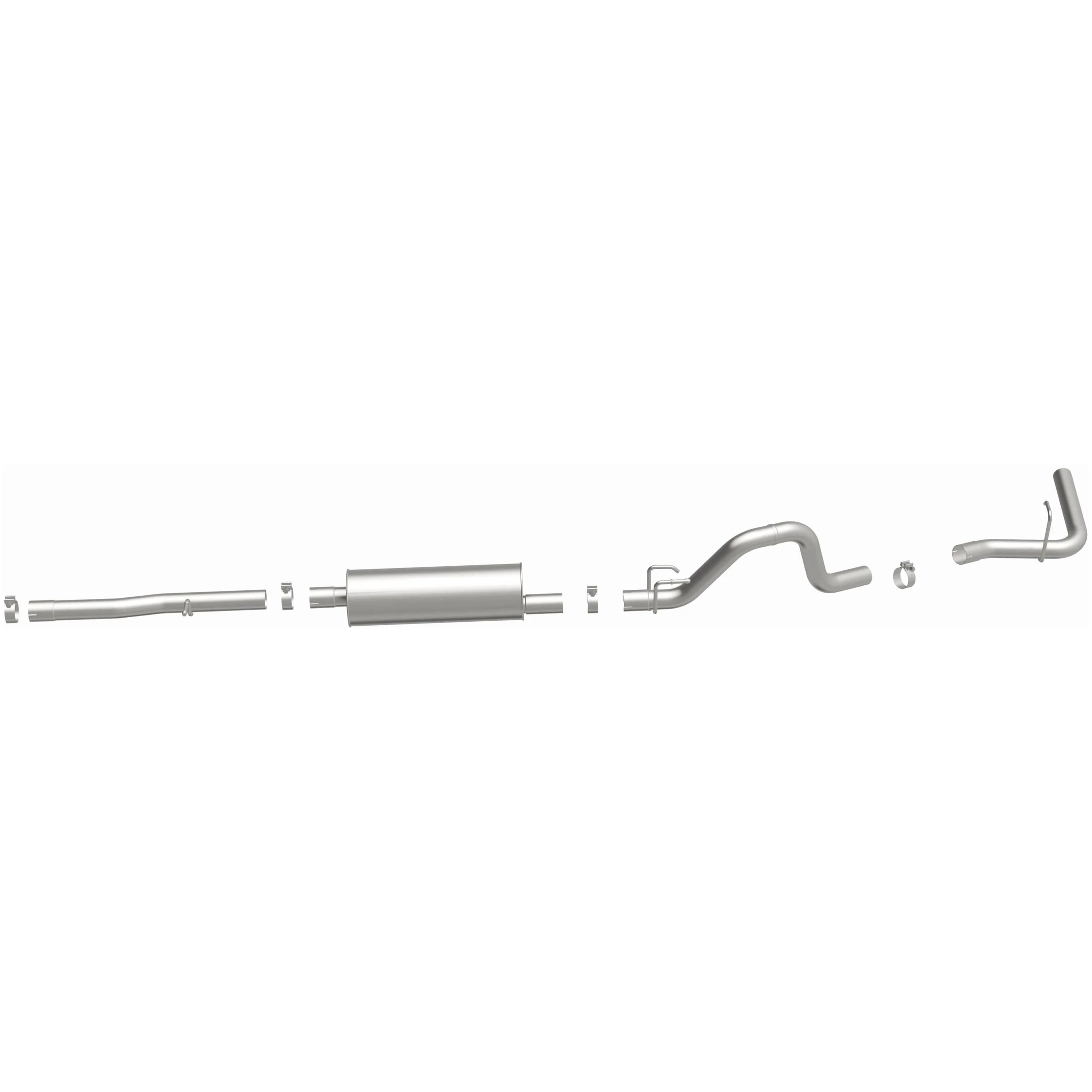 BRExhaust 2009-2014 Ford E-150 4.6L | 2009-2014 Ford E-250 4.6L Direct-Fit Exhaust System Kit 106-0965 - Image 5