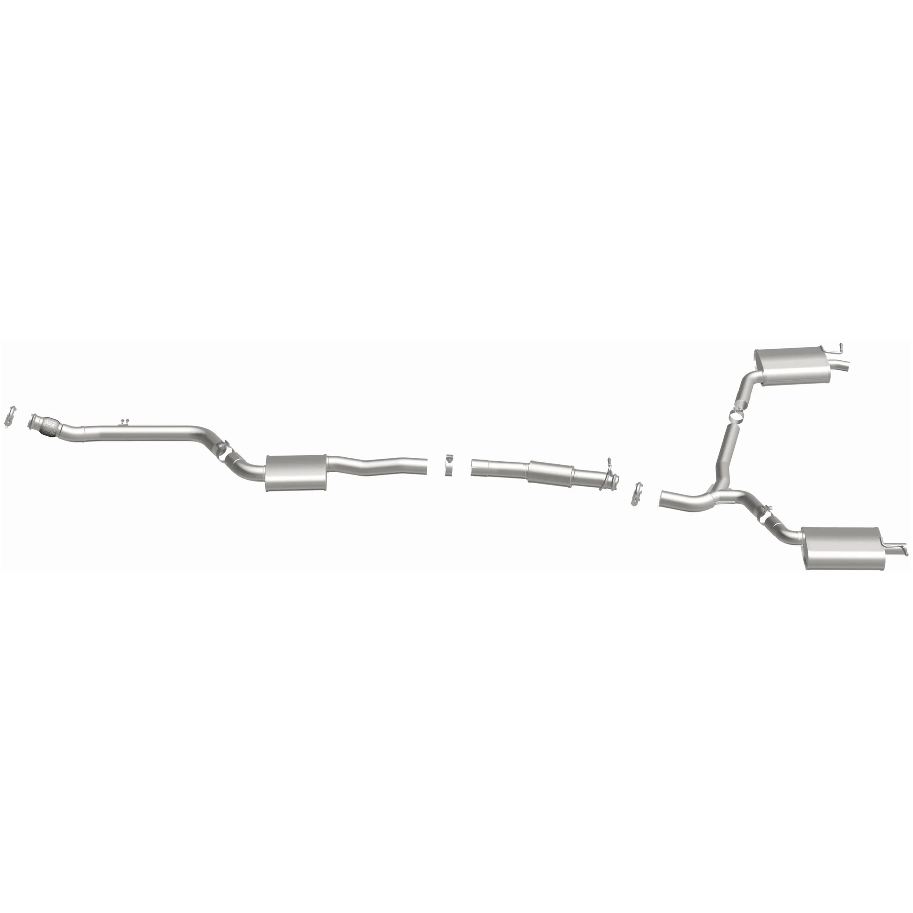 BRExhaust 2015-2018 Mercedes-Benz C300 2.0L Direct-Fit Exhaust System Kit 106-0967 - Image 5