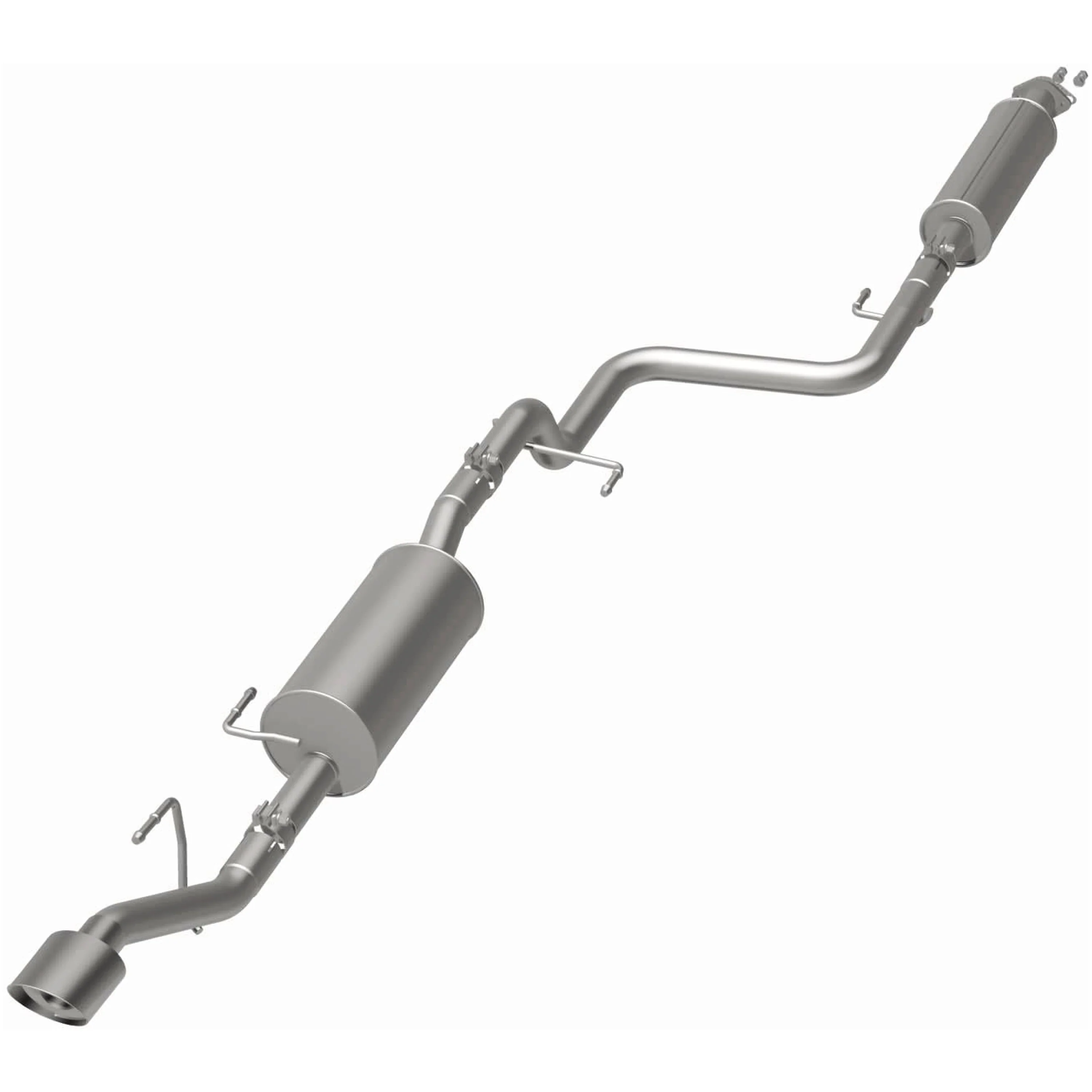 BRExhaust 2012-2018 Chevrolet Sonic 1.8L Direct-Fit Exhaust System Kit 106-0969 - Image 3