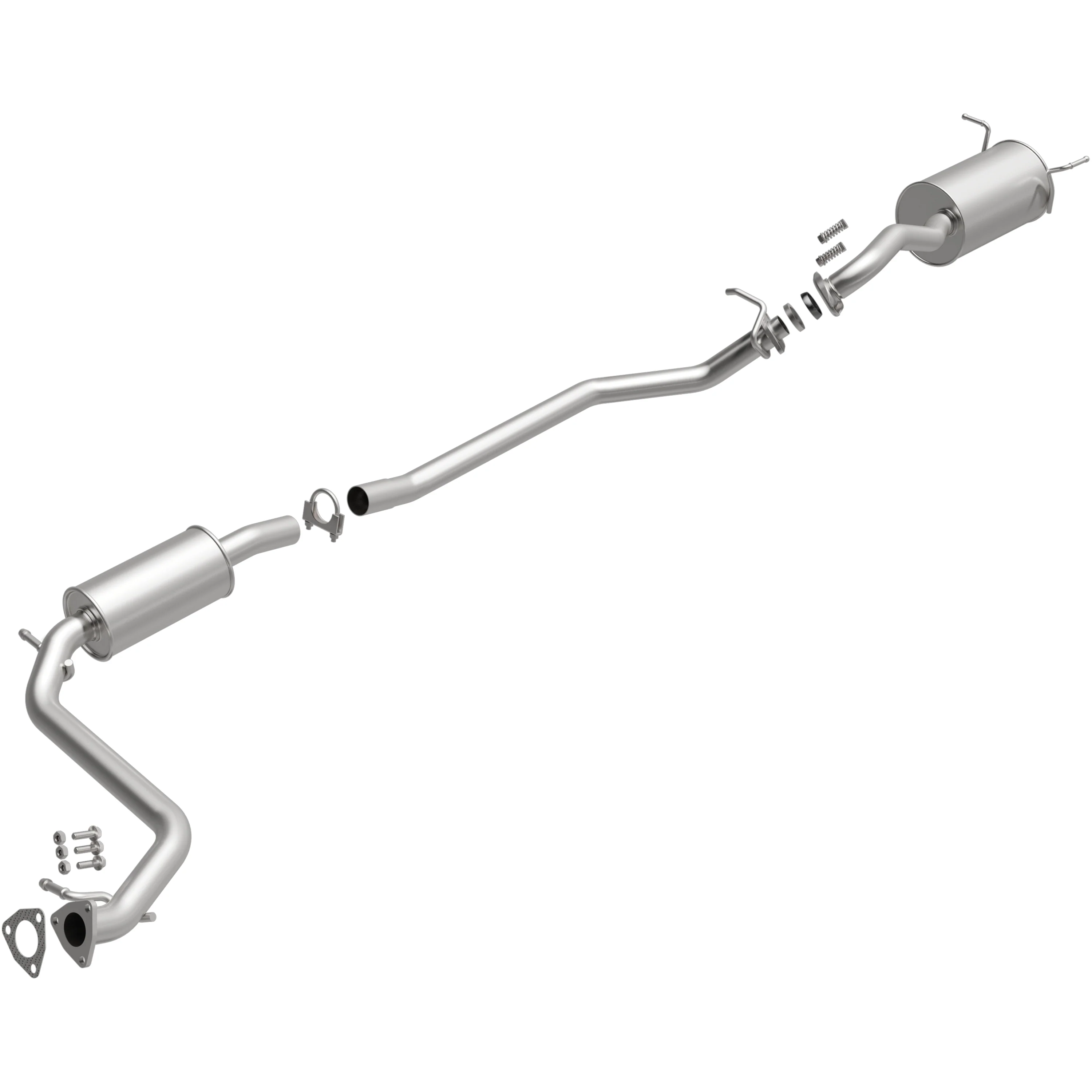 BRExhaust 2015-2020 Honda Fit 1.5L Direct-Fit Exhaust System Kit 106-0970 - Image 4