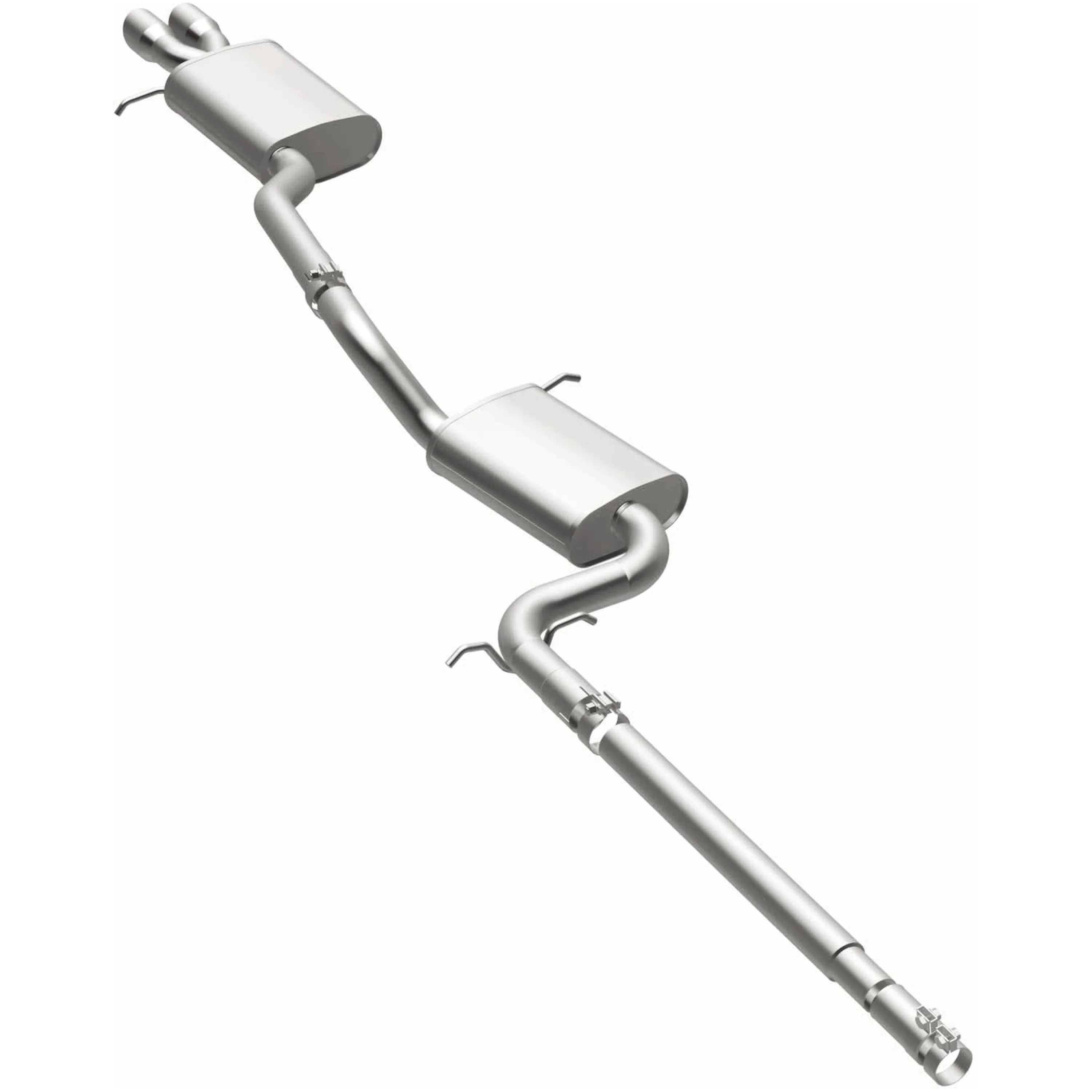 BRExhaust 2016-2018 Volkswagen Jetta 1.4L Direct-Fit Exhaust System Kit 106-0972 - Image 2