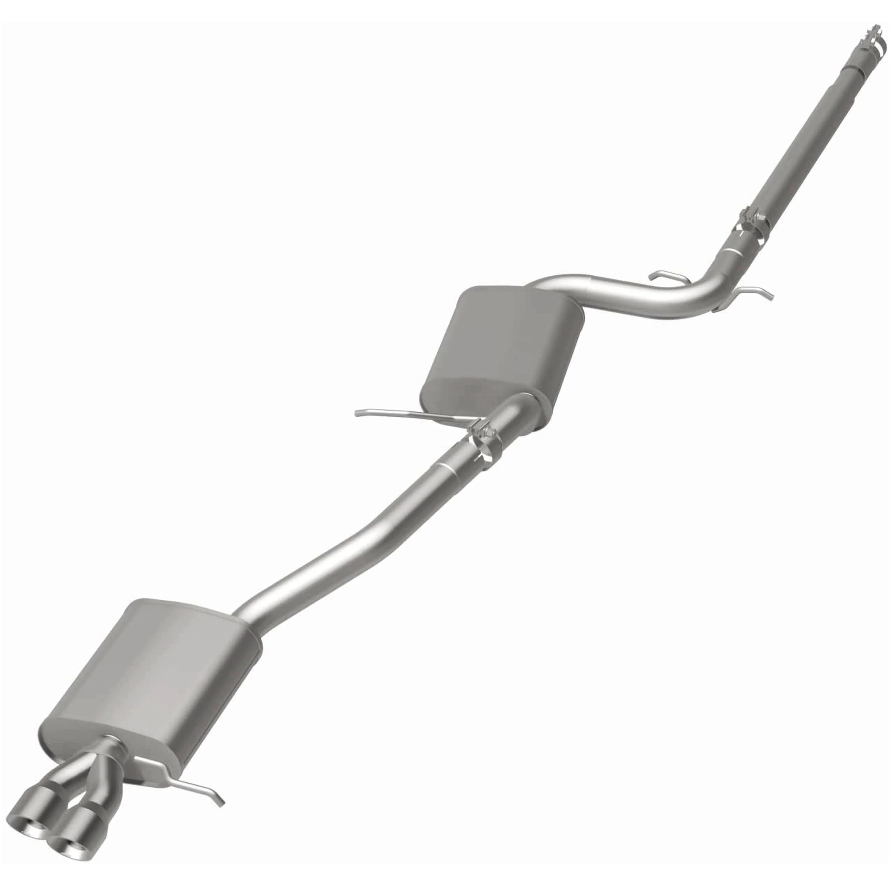 BRExhaust 2016-2018 Volkswagen Jetta 1.4L Direct-Fit Exhaust System Kit 106-0972 - Image 3