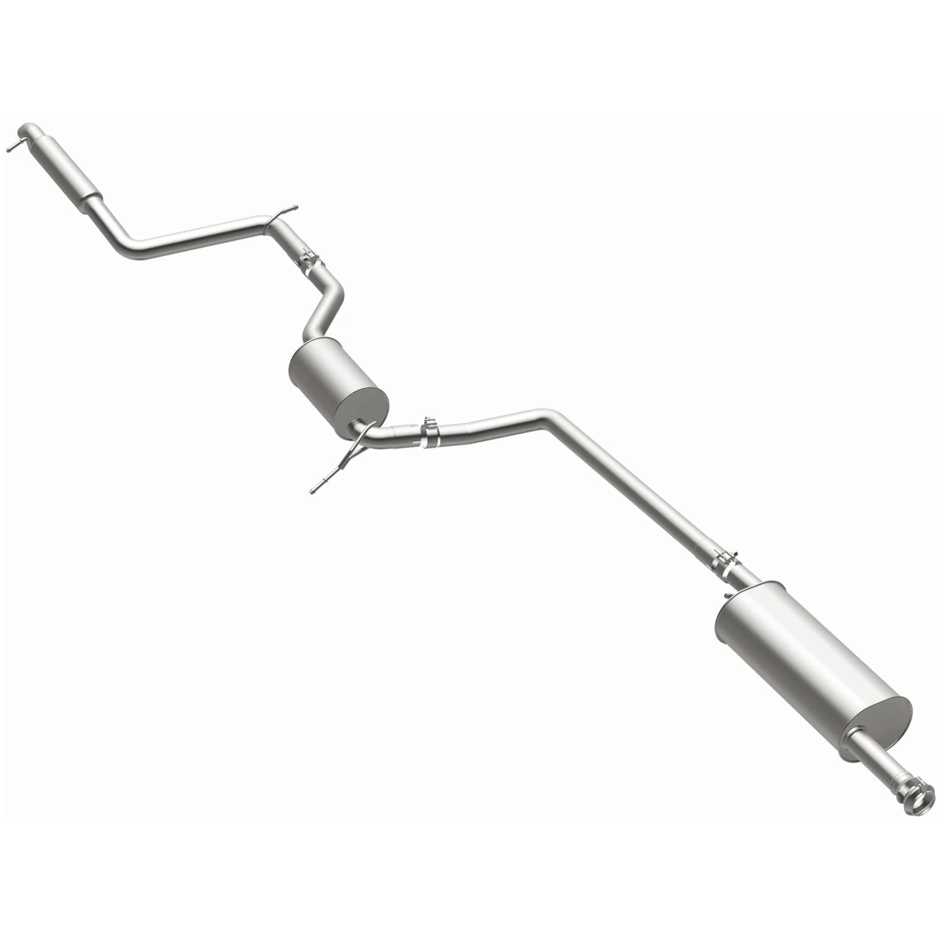 BRExhaust 2017-2024 Chrysler Pacifica 3.6L Direct-Fit Exhaust System Kit 106-0973 - Image 2