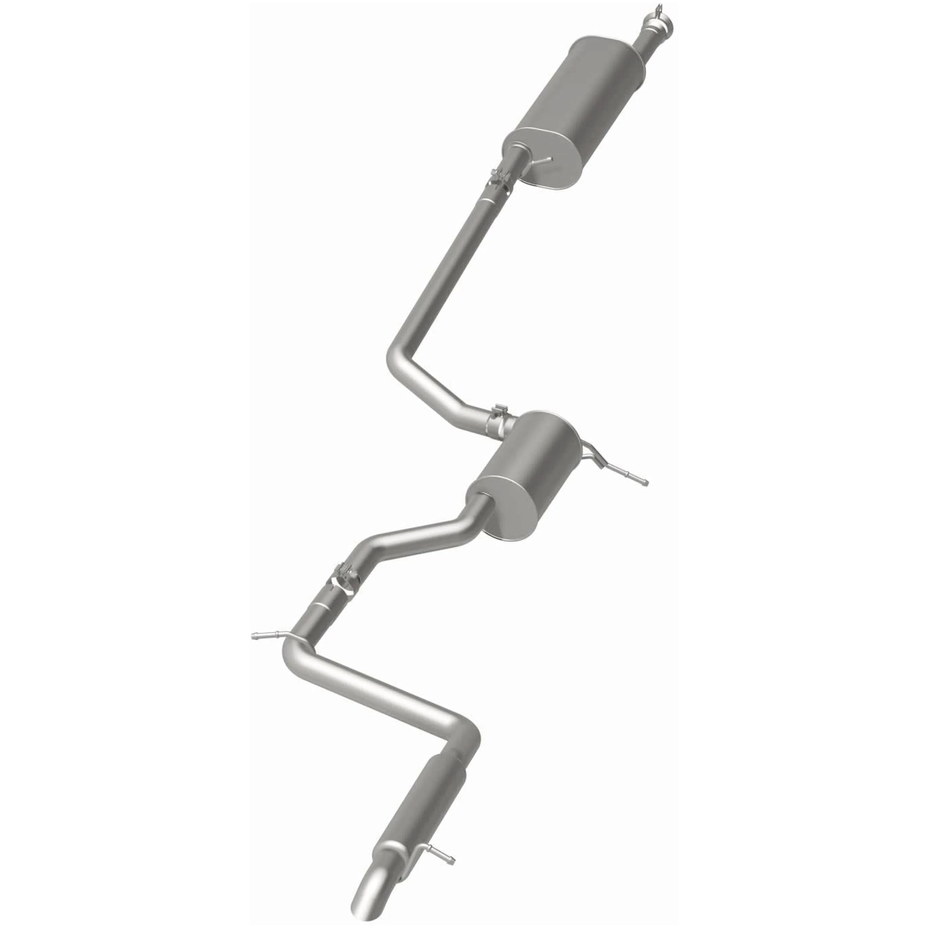 BRExhaust 2017-2024 Chrysler Pacifica 3.6L Direct-Fit Exhaust System Kit 106-0973 - Image 3
