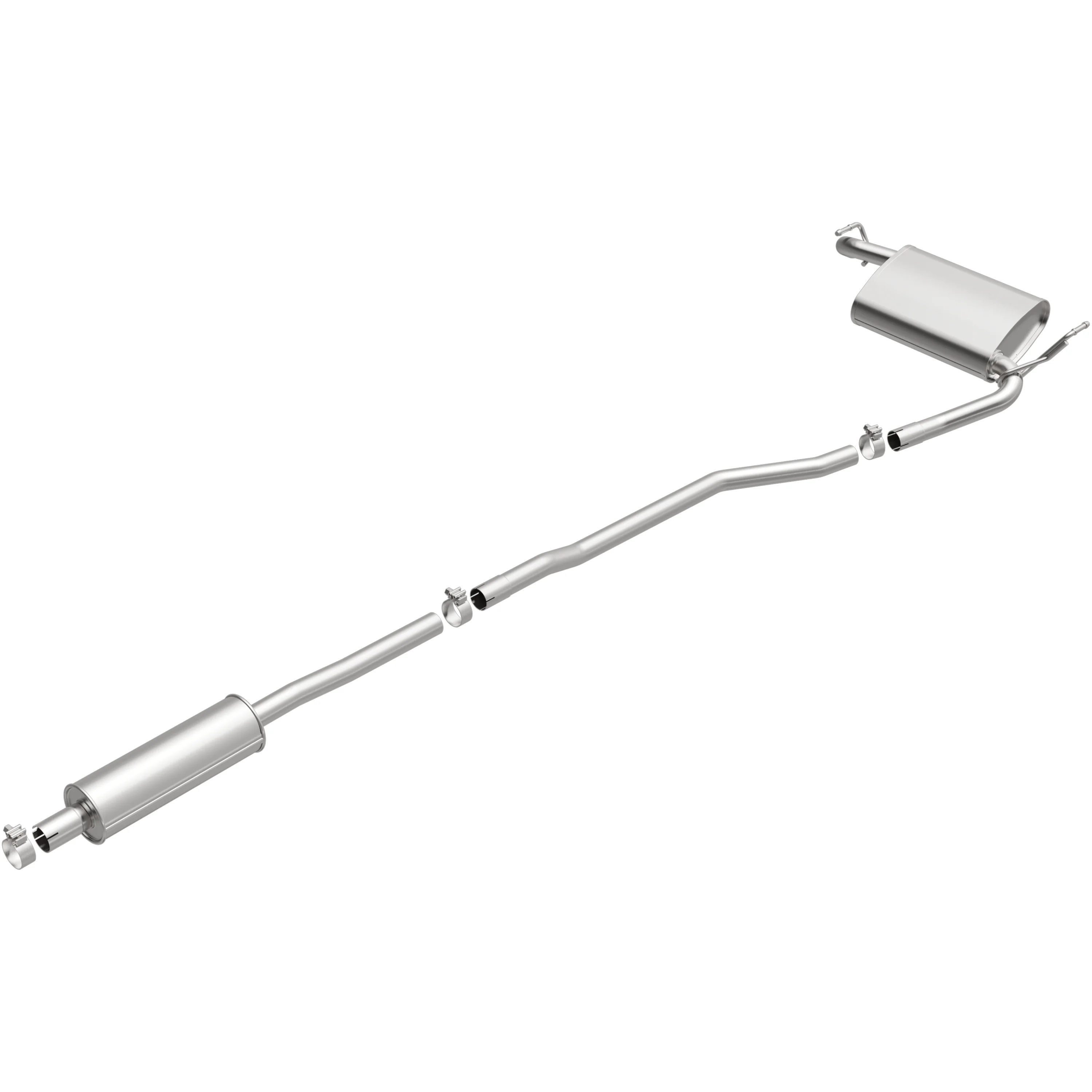 BRExhaust 2015-2020 Jeep Renegade 2.4L | 2016 Fiat 500X 2.4L Direct-Fit Exhaust System Kit 106-0980 - Image 4