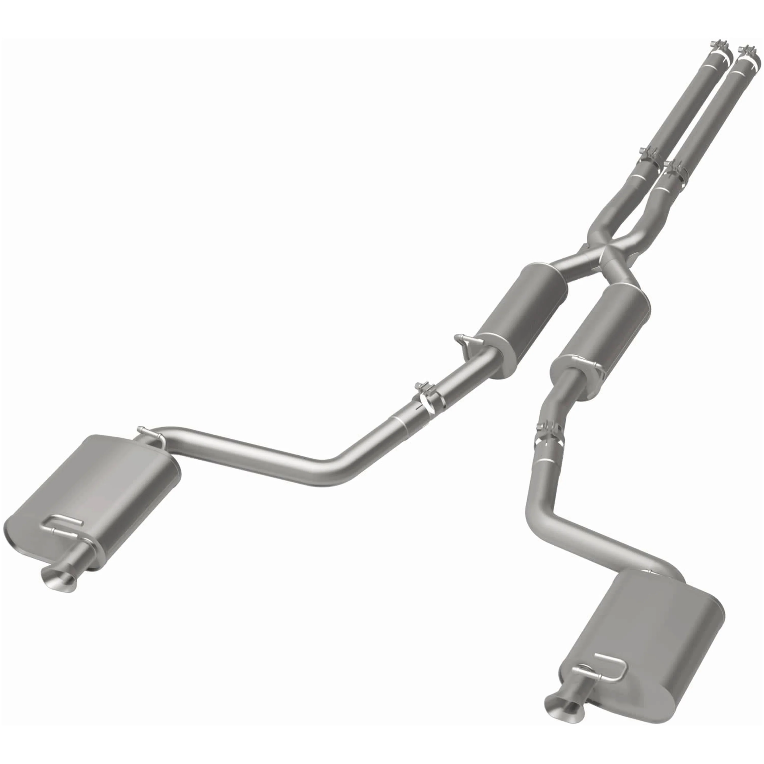 BRExhaust 2011-2014 Dodge Charger 5.7L Direct-Fit Exhaust System Kit 106-0982 - Image 3