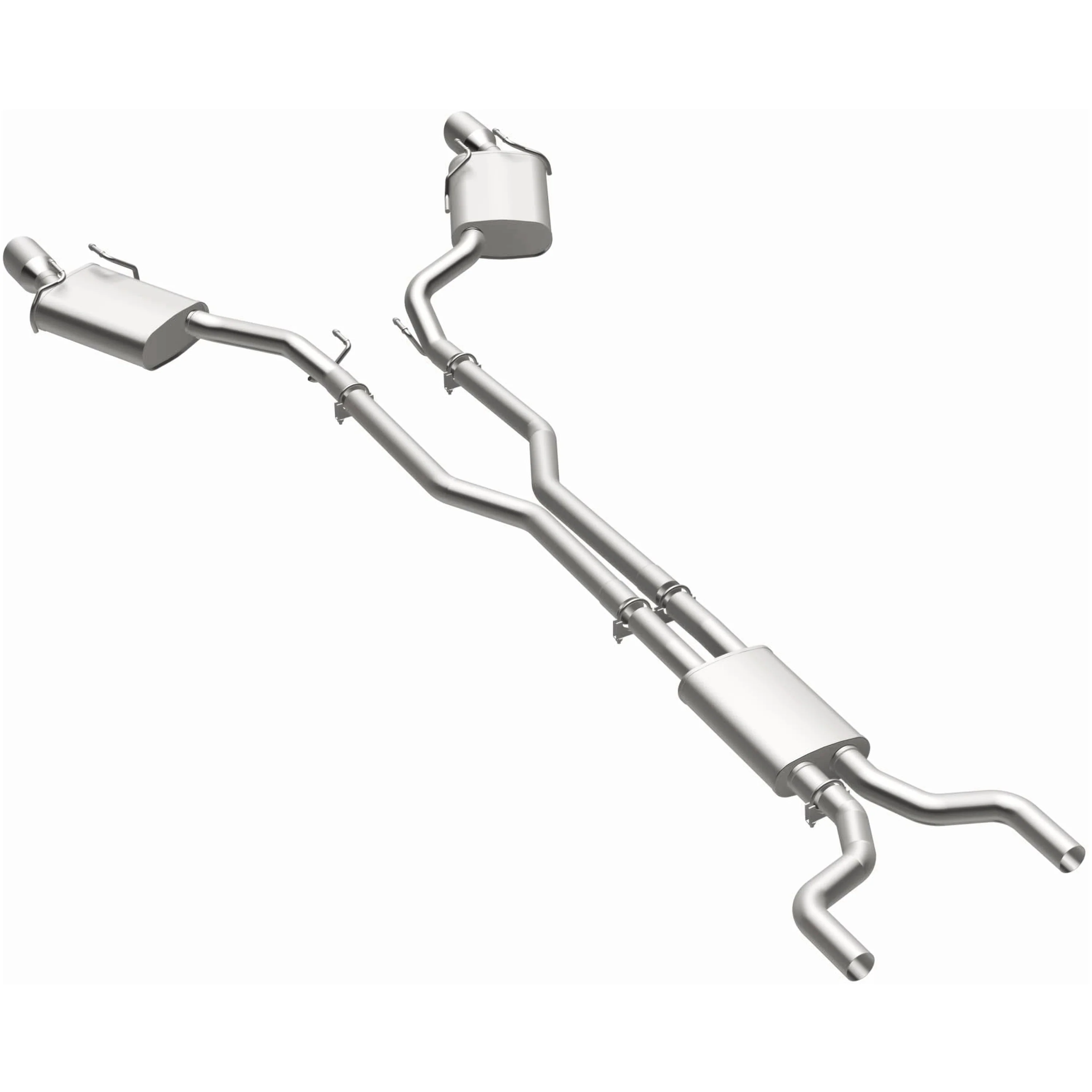 BRExhaust 2010-2013 Chevrolet Camaro SS 6.2L Direct-Fit Exhaust System Kit 106-0986 - Image 2