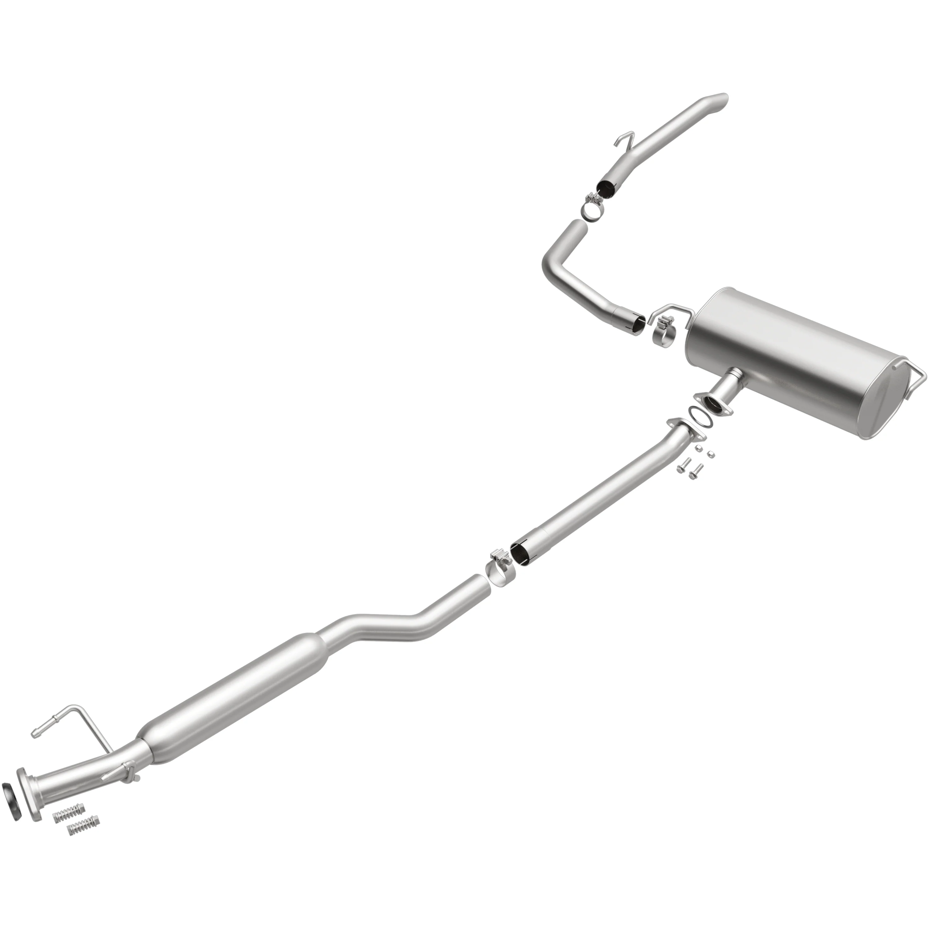BRExhaust 2017-2020 Toyota Sienna 3.5L Direct-Fit Exhaust System Kit 106-0997 - Image 4