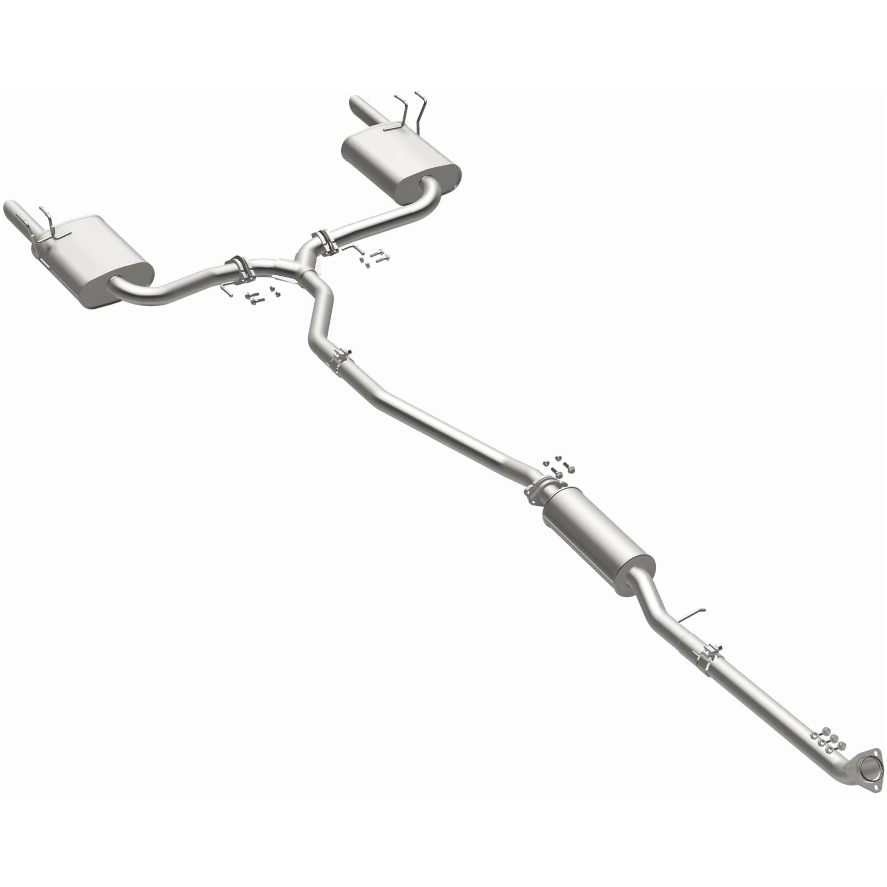 BRExhaust 2016-2021 Honda Civic 1.5L Direct-Fit Exhaust System Kit 106-0999 - Image 2