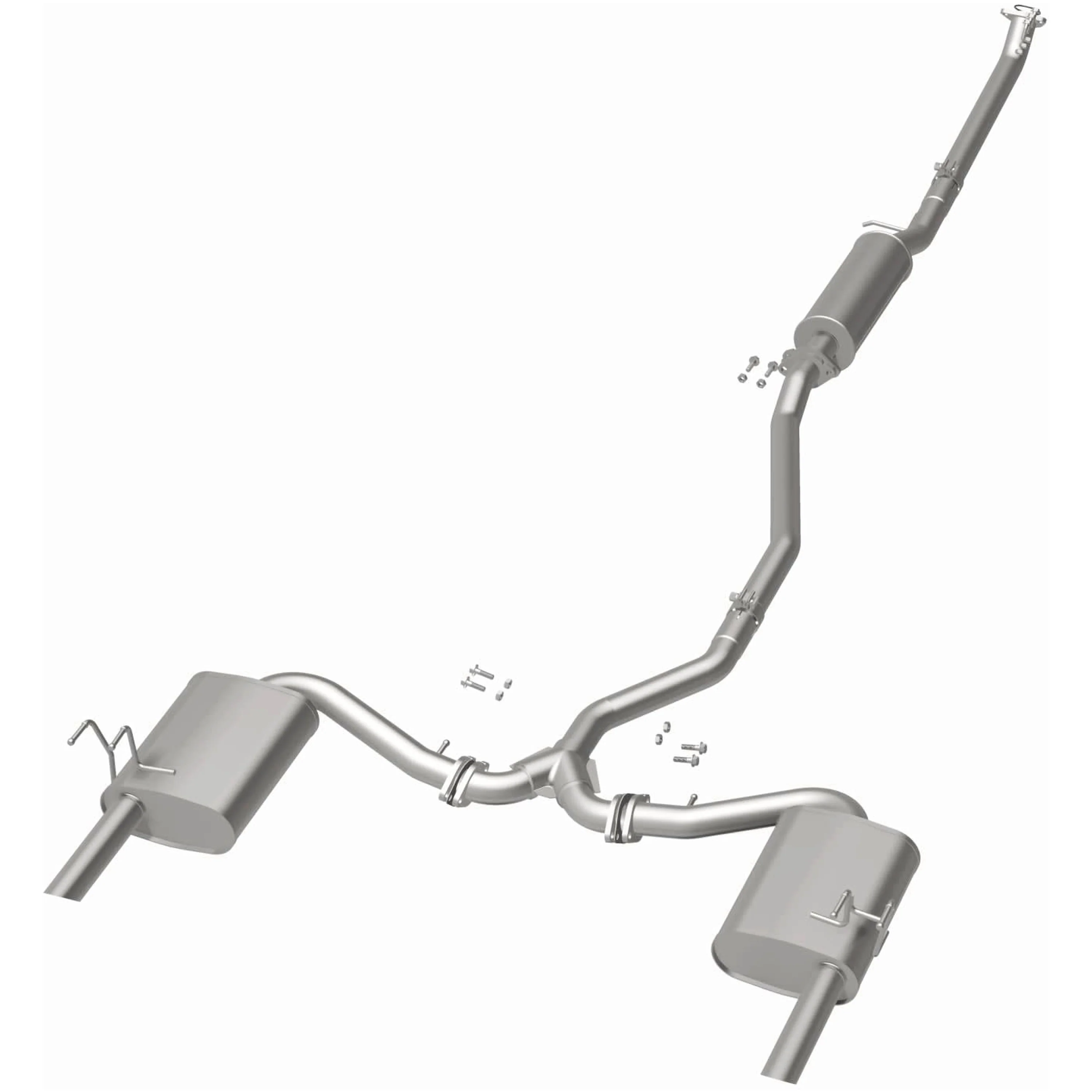 BRExhaust 2016-2021 Honda Civic 1.5L Direct-Fit Exhaust System Kit 106-0999 - Image 3