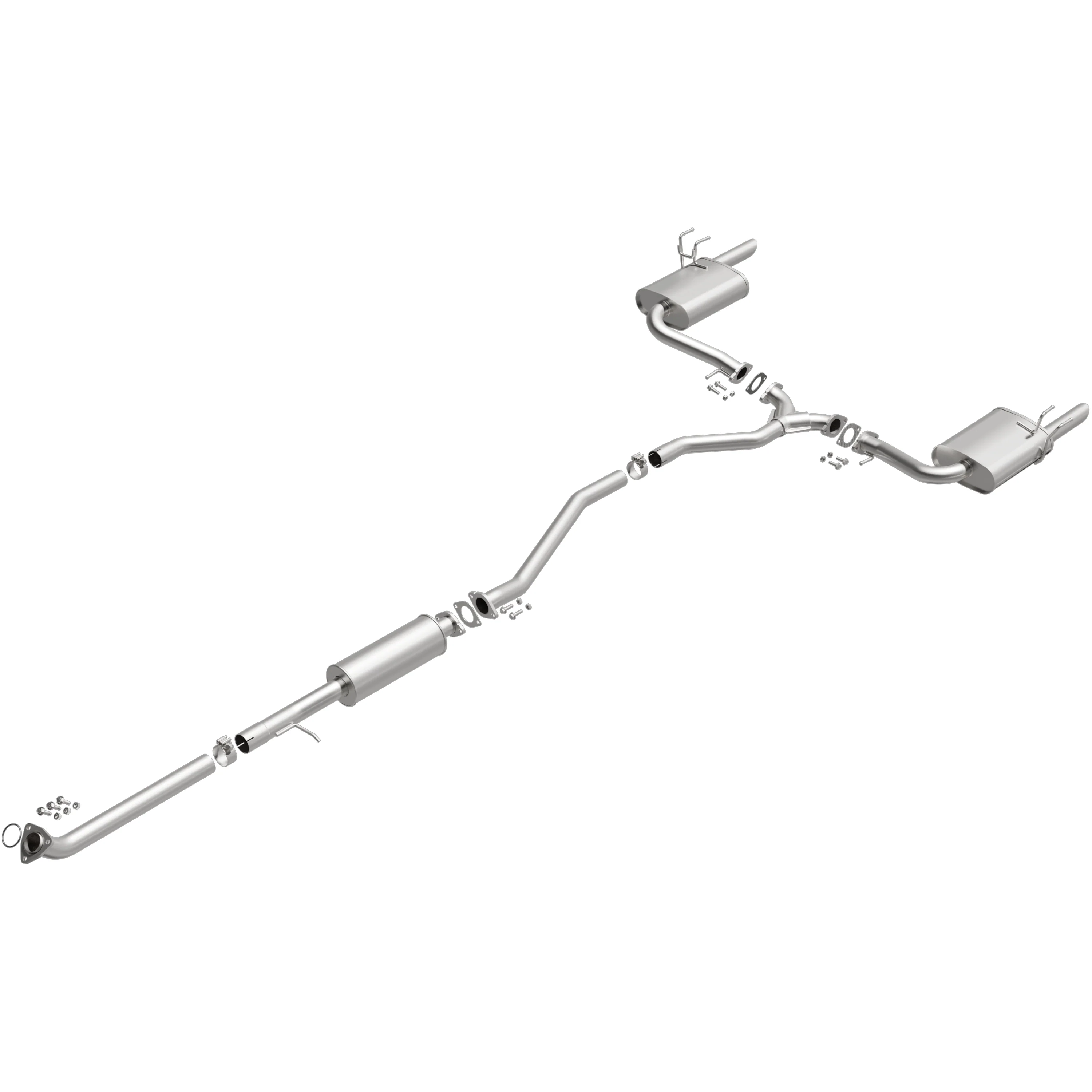 BRExhaust 2016-2021 Honda Civic 1.5L Direct-Fit Exhaust System Kit 106-0999 - Image 4