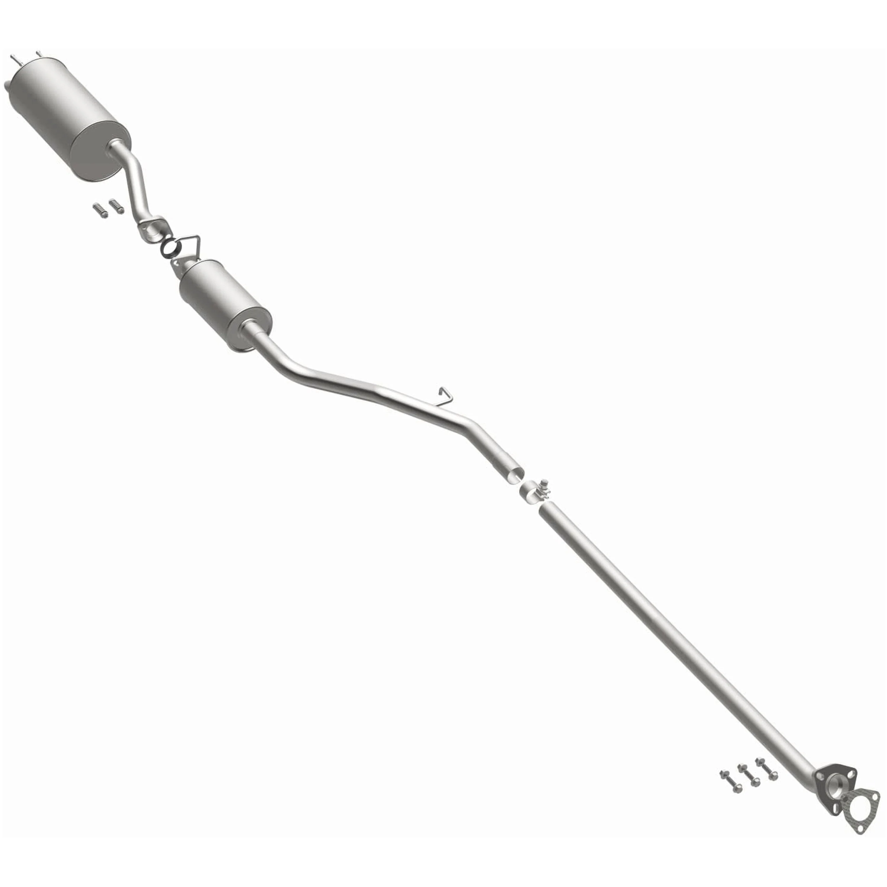 BRExhaust 2012-2013 Honda Civic 1.8L Direct-Fit Exhaust System Kit 106-1000 - Image 2