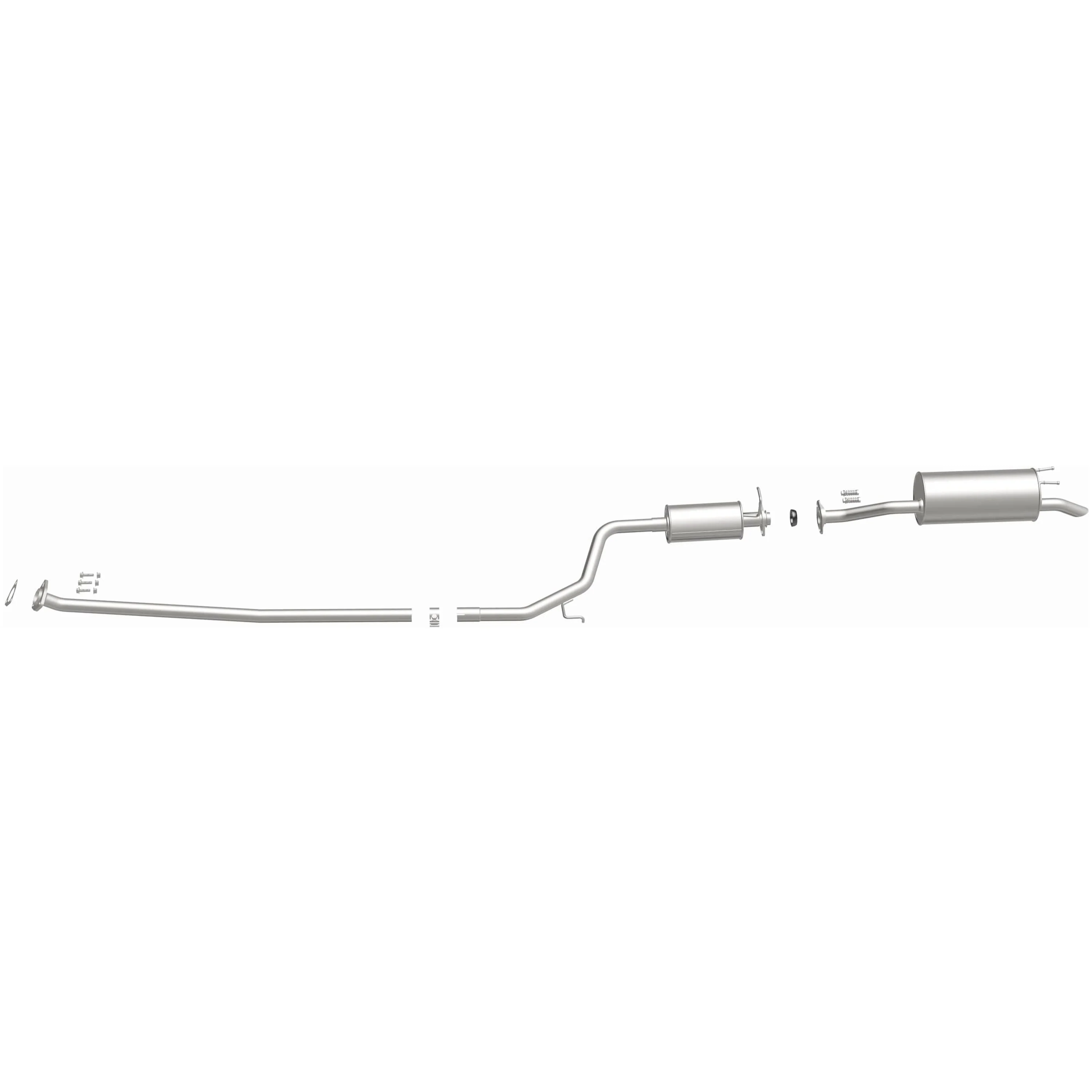 BRExhaust 2012-2013 Honda Civic 1.8L Direct-Fit Exhaust System Kit 106-1000 - Image 5