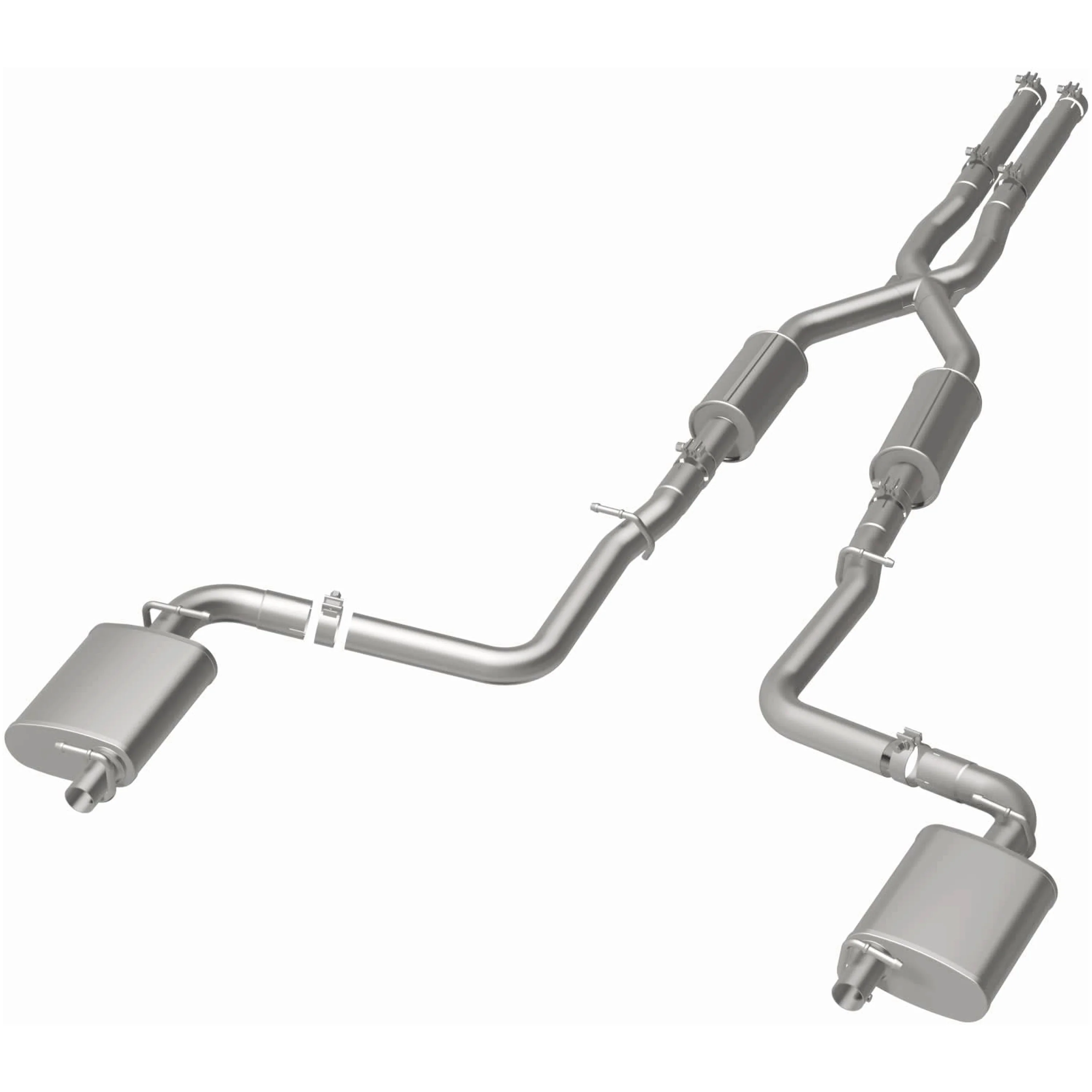 BRExhaust 2015-2023 Dodge Challenger 3.6L Direct-Fit Exhaust System Kit 106-1002 - Image 3