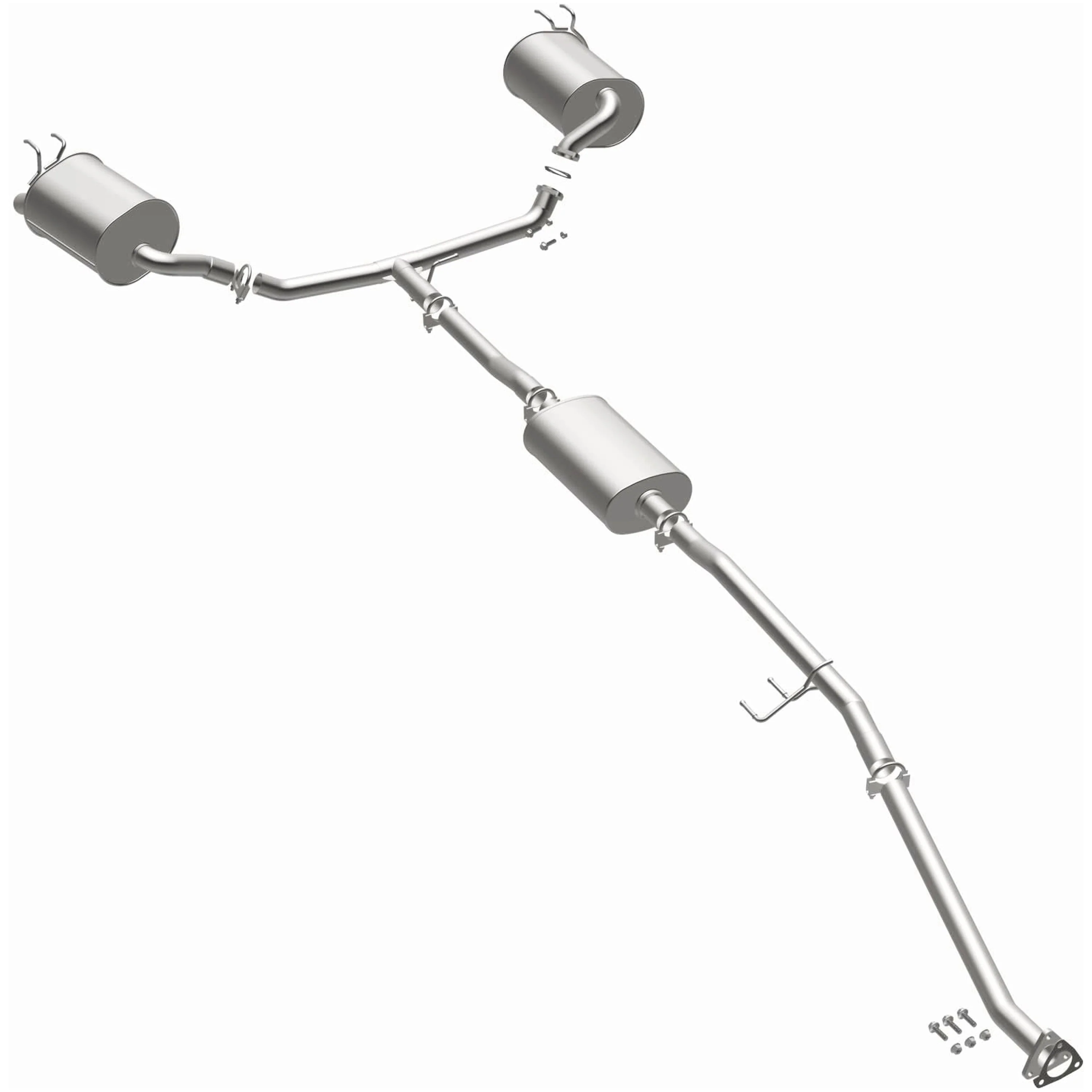 BRExhaust 2017-2019 Honda CR-V 1.5L Direct-Fit Exhaust System Kit 106-1005 - Image 2