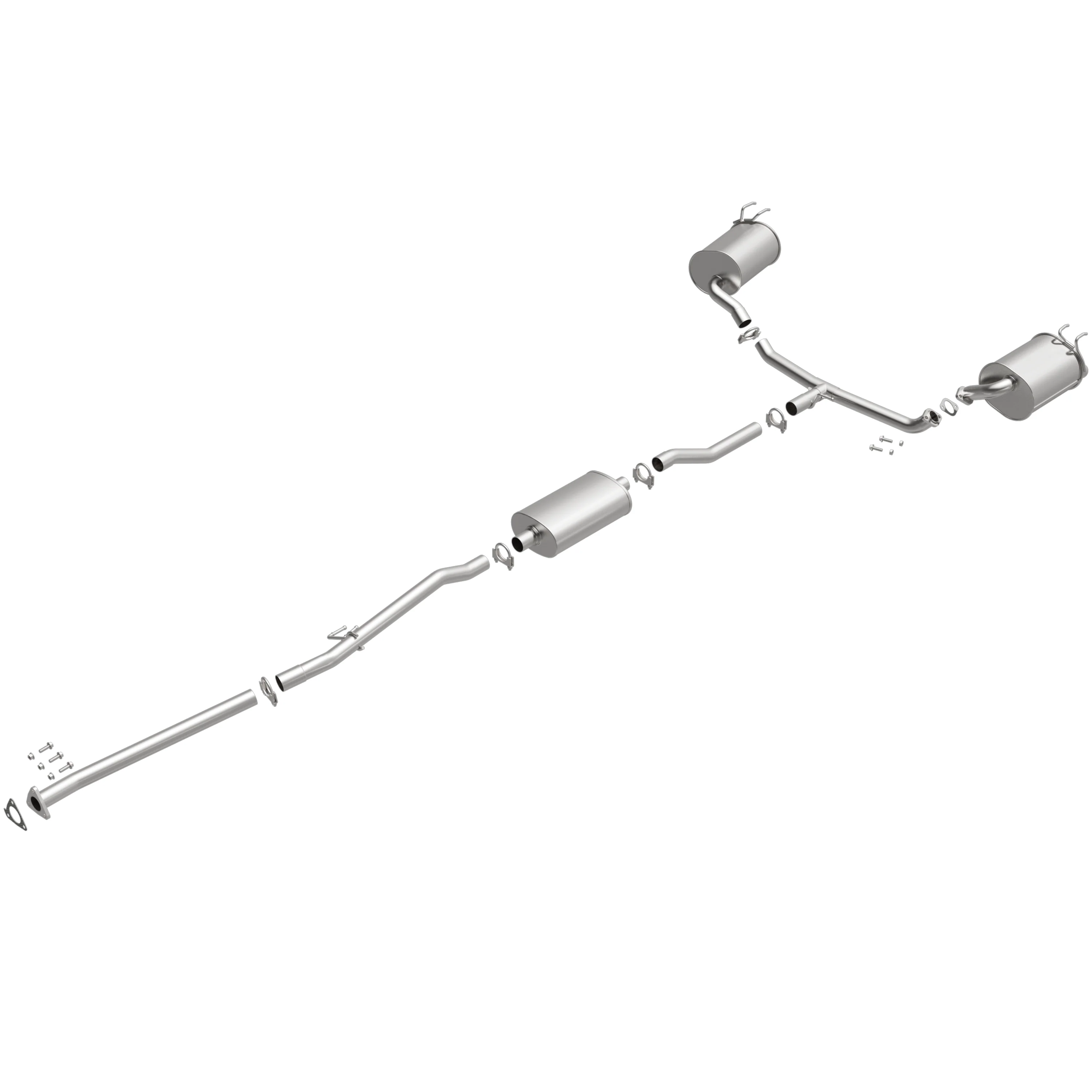 BRExhaust 2017-2019 Honda CR-V 1.5L Direct-Fit Exhaust System Kit 106-1005 - Image 4