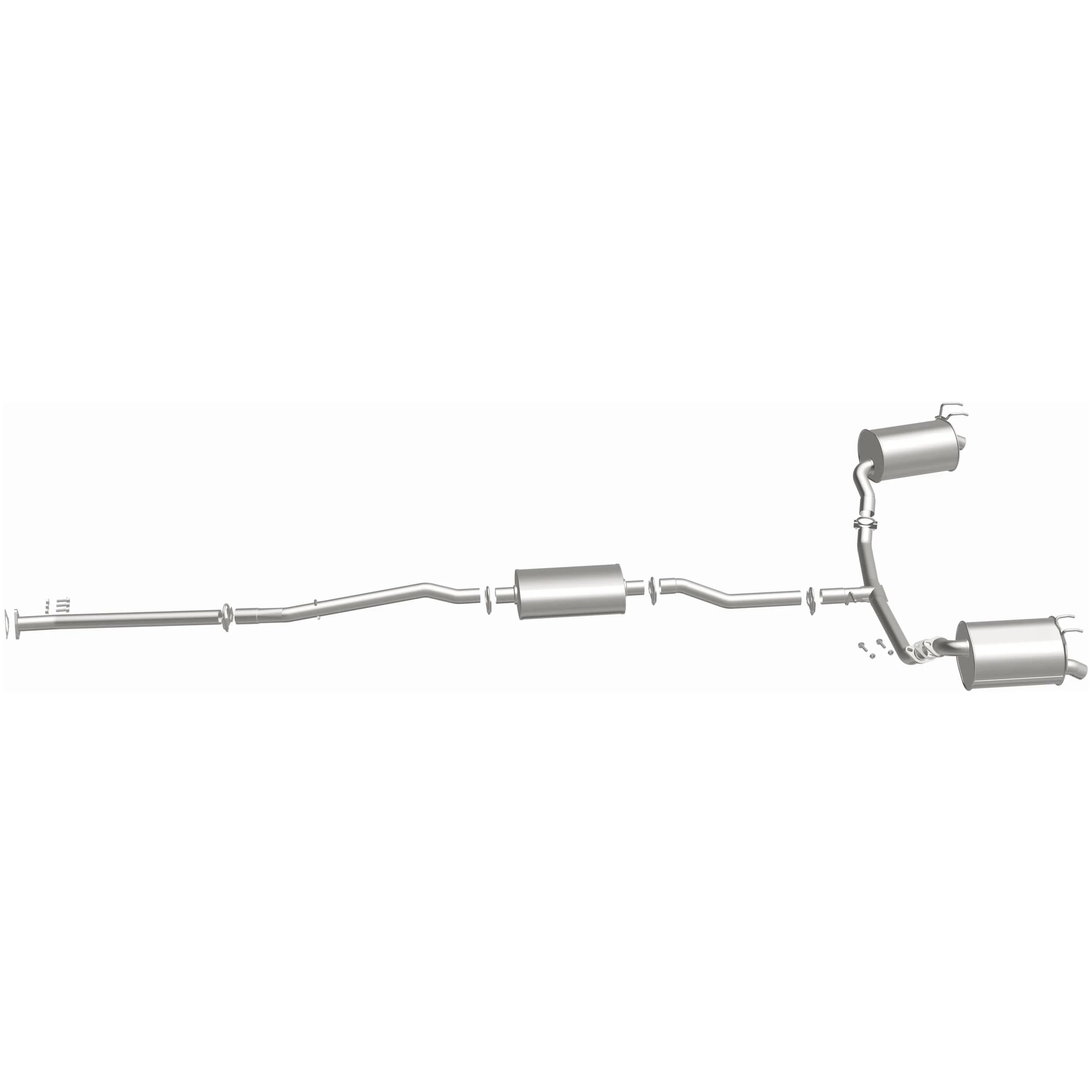 BRExhaust 2017-2019 Honda CR-V 1.5L Direct-Fit Exhaust System Kit 106-1005 - Image 5