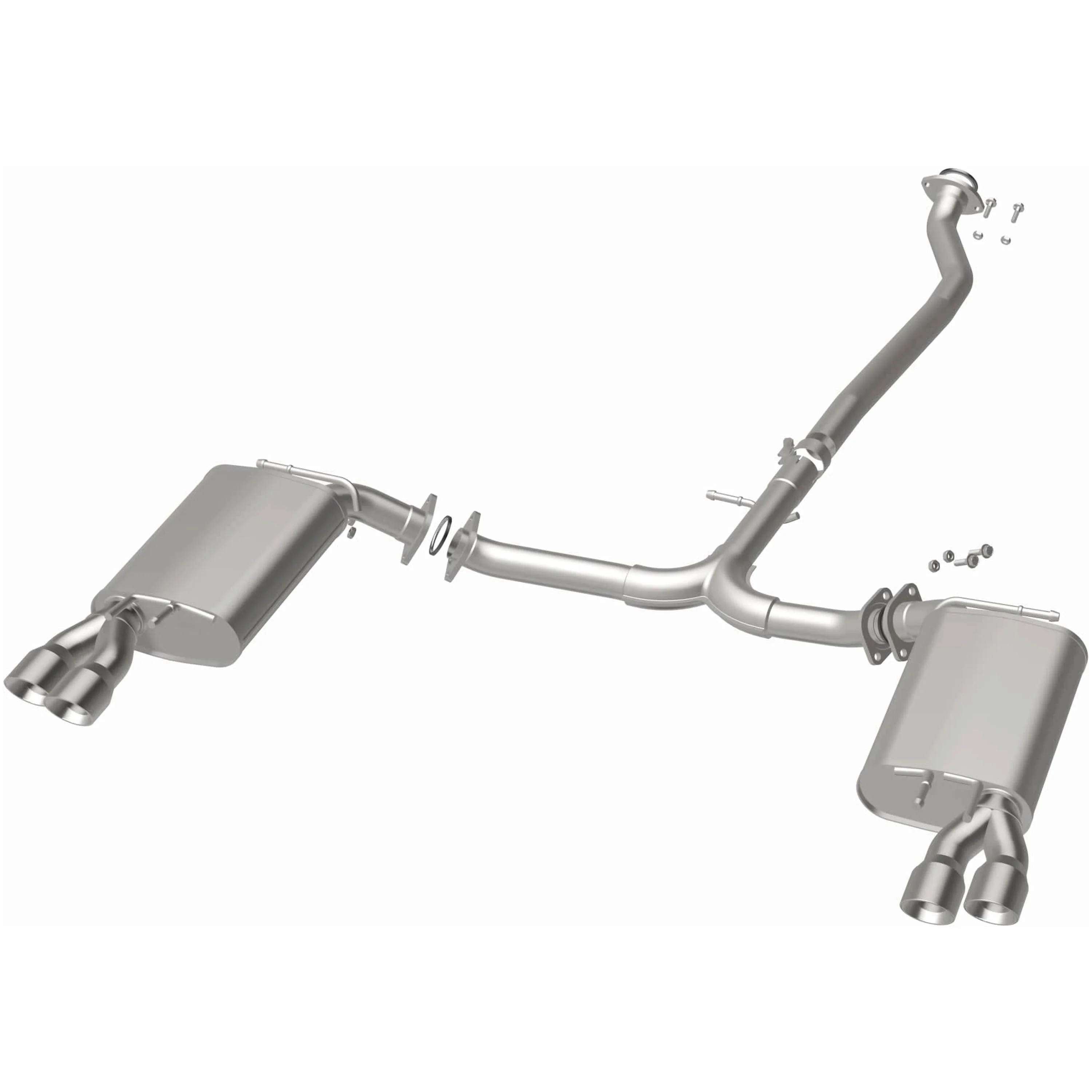BRExhaust 2018-2024 Toyota Camry XSE 2.5L Direct-Fit Exhaust System Kit 106-1009 - Image 3
