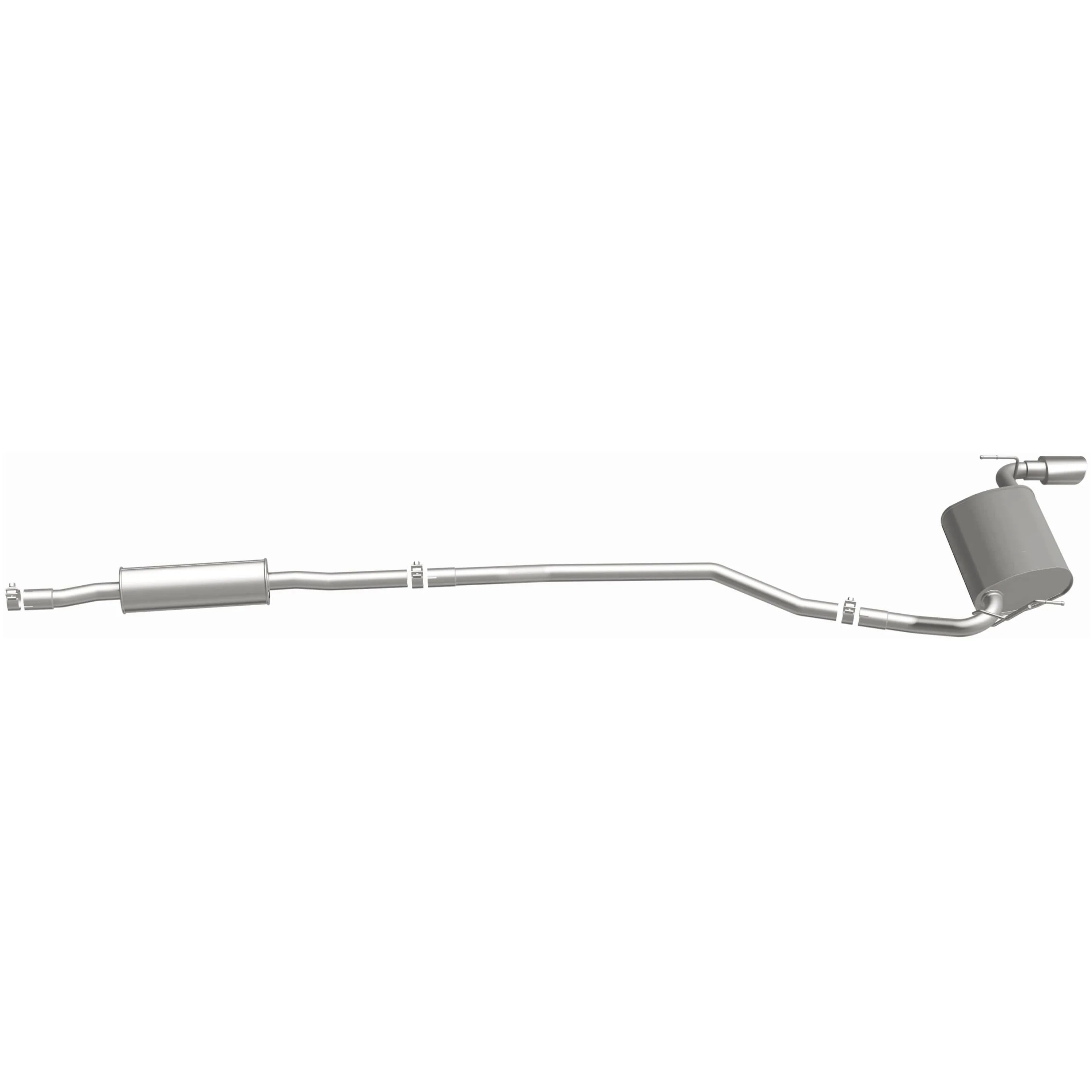 BRExhaust 2018-2022 Jeep Compass 2.4L Direct-Fit Exhaust System Kit 106-1016 - Image 5