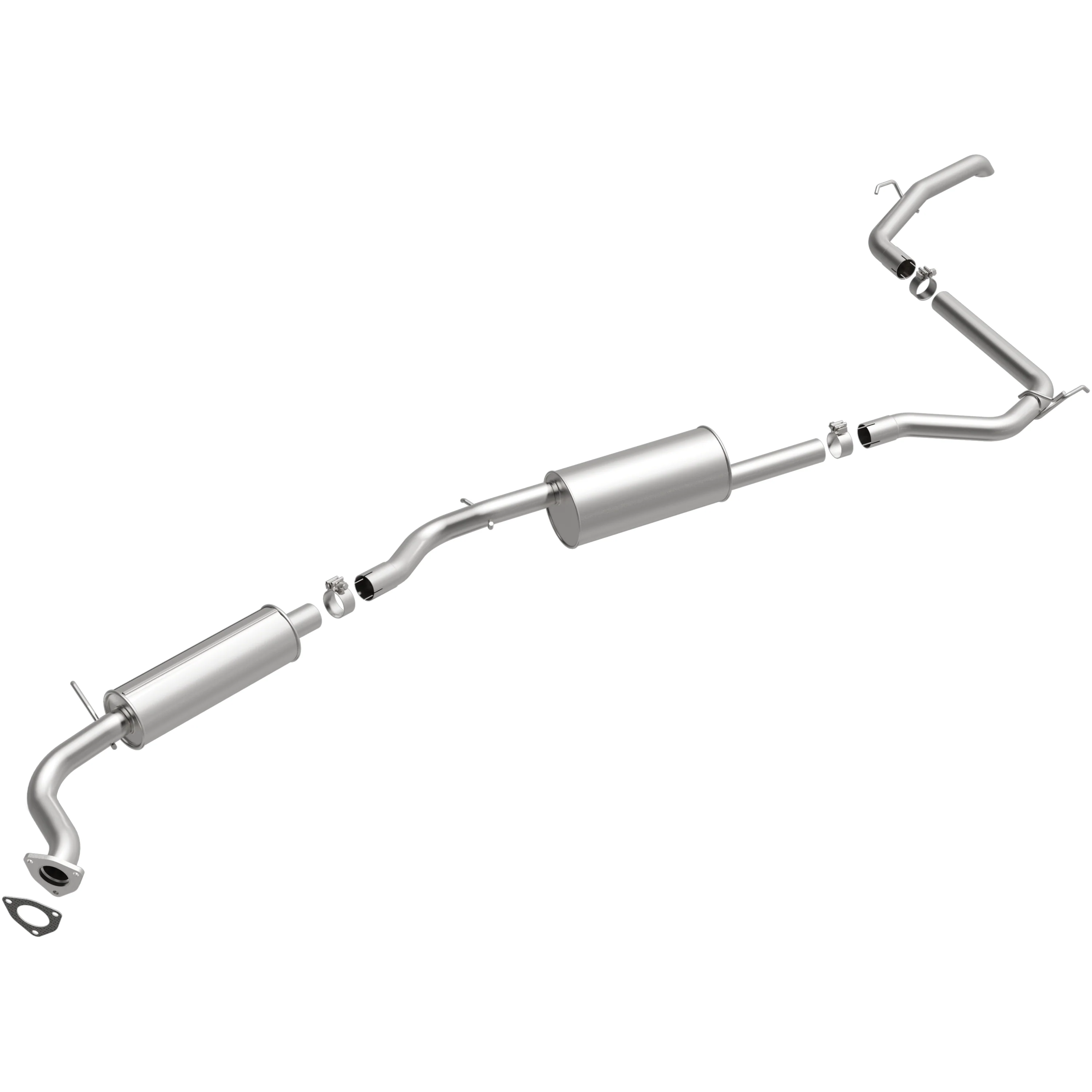 BRExhaust 2018-2023 Honda Odyssey 3.5L Direct-Fit Exhaust System Kit 106-1017 - Image 4