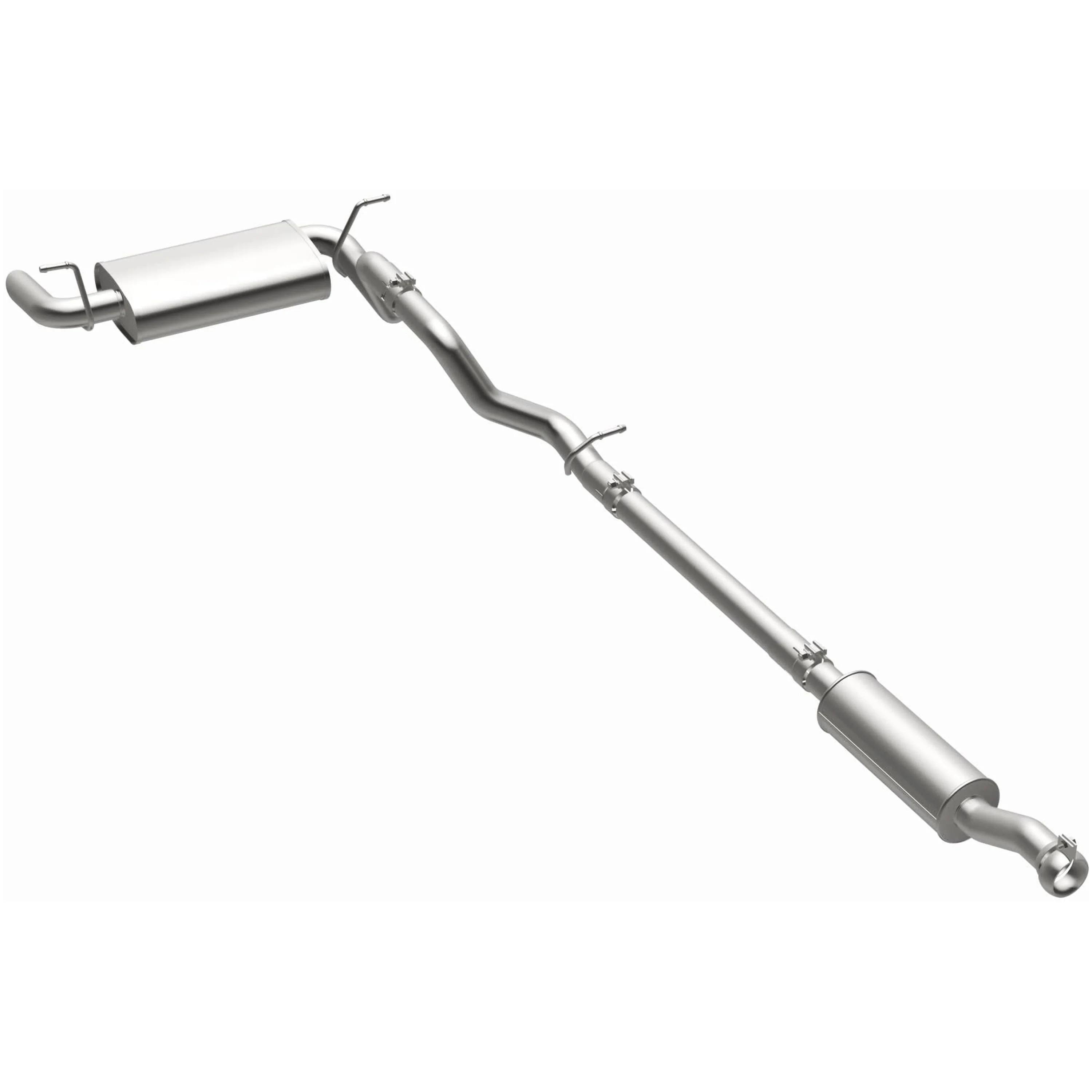 BRExhaust 2018-2024 Jeep Wrangler 3.6L Direct-Fit Exhaust System Kit 106-1022 - Image 2
